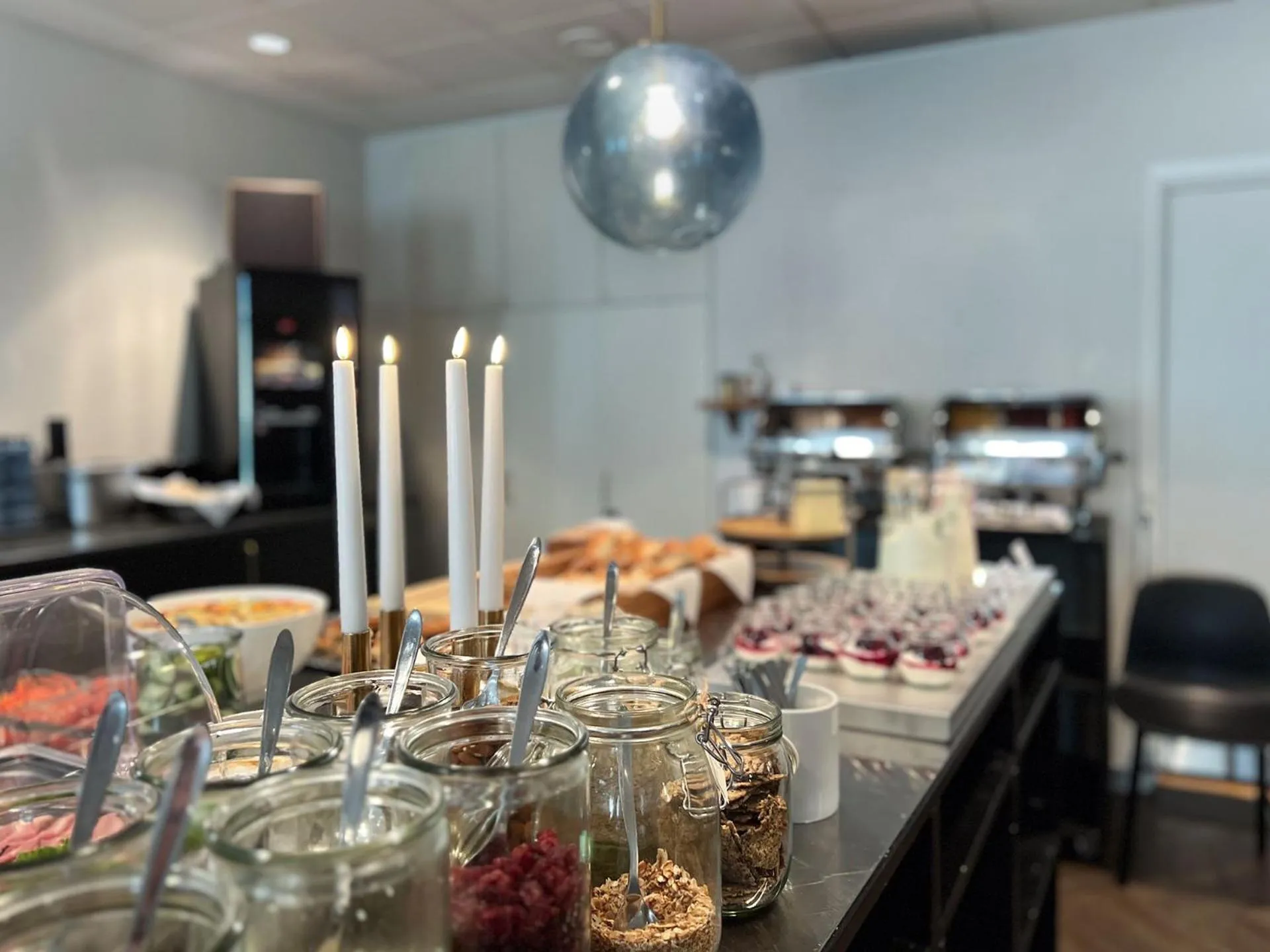 Buffet breakfast in Hotel Frederikshavn