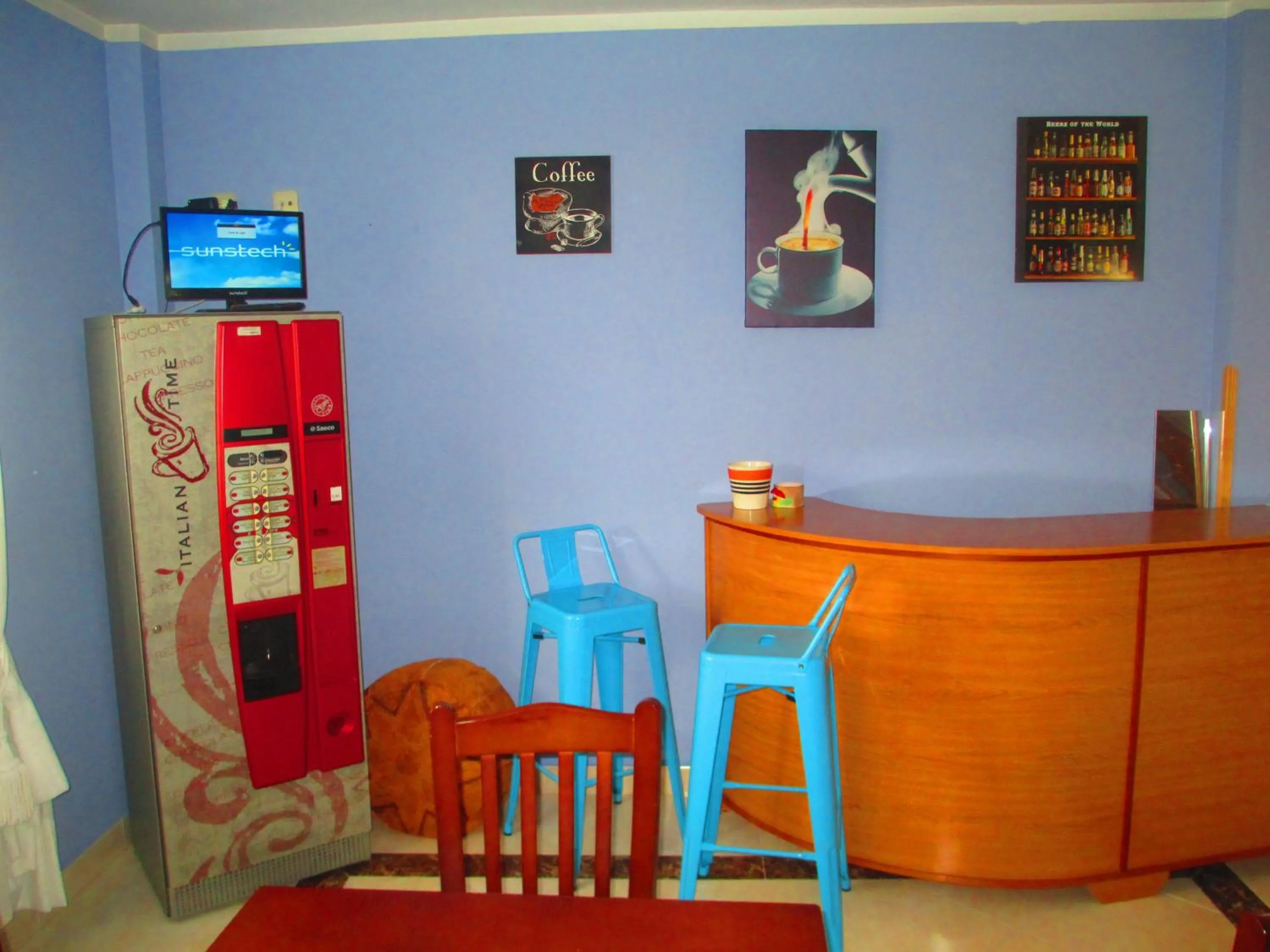 Communal lounge/ TV room in Hotel Brisas del Sella