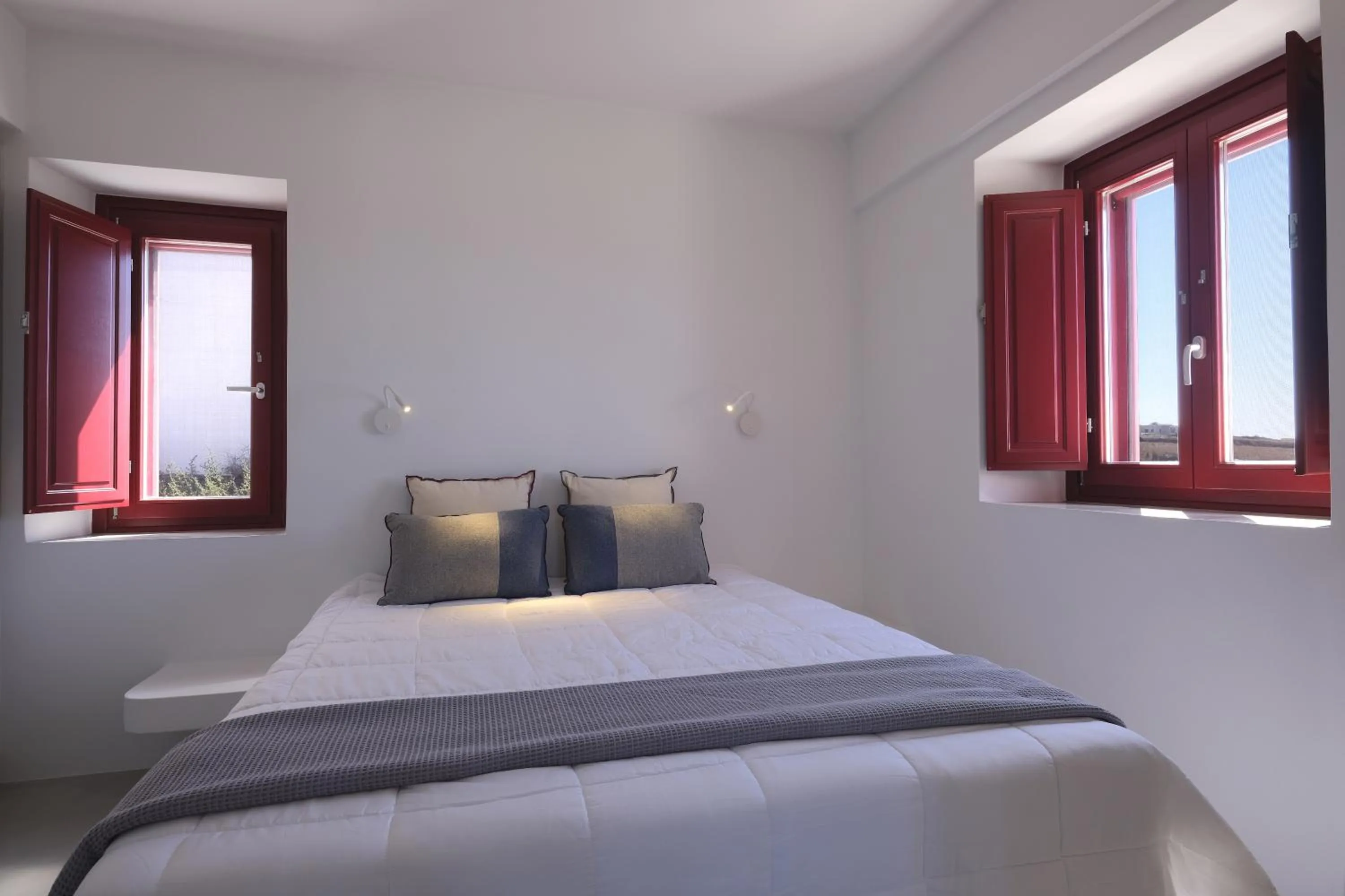 Bed in Aplada Suites