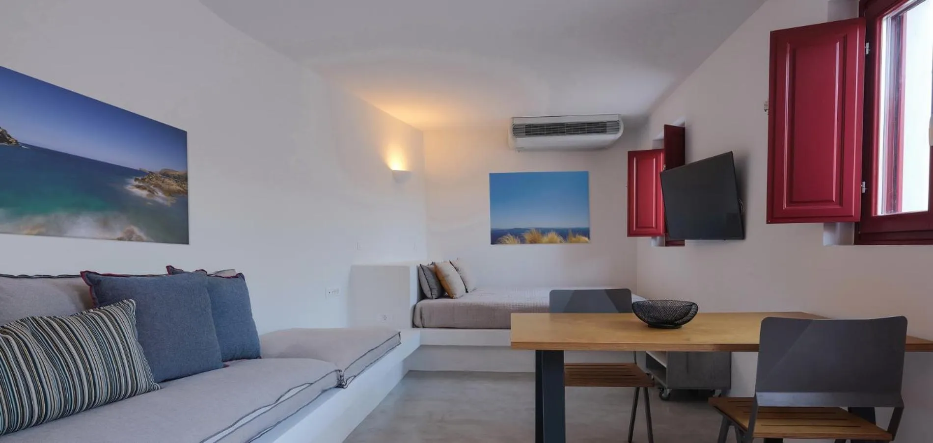 Bed in Aplada Suites