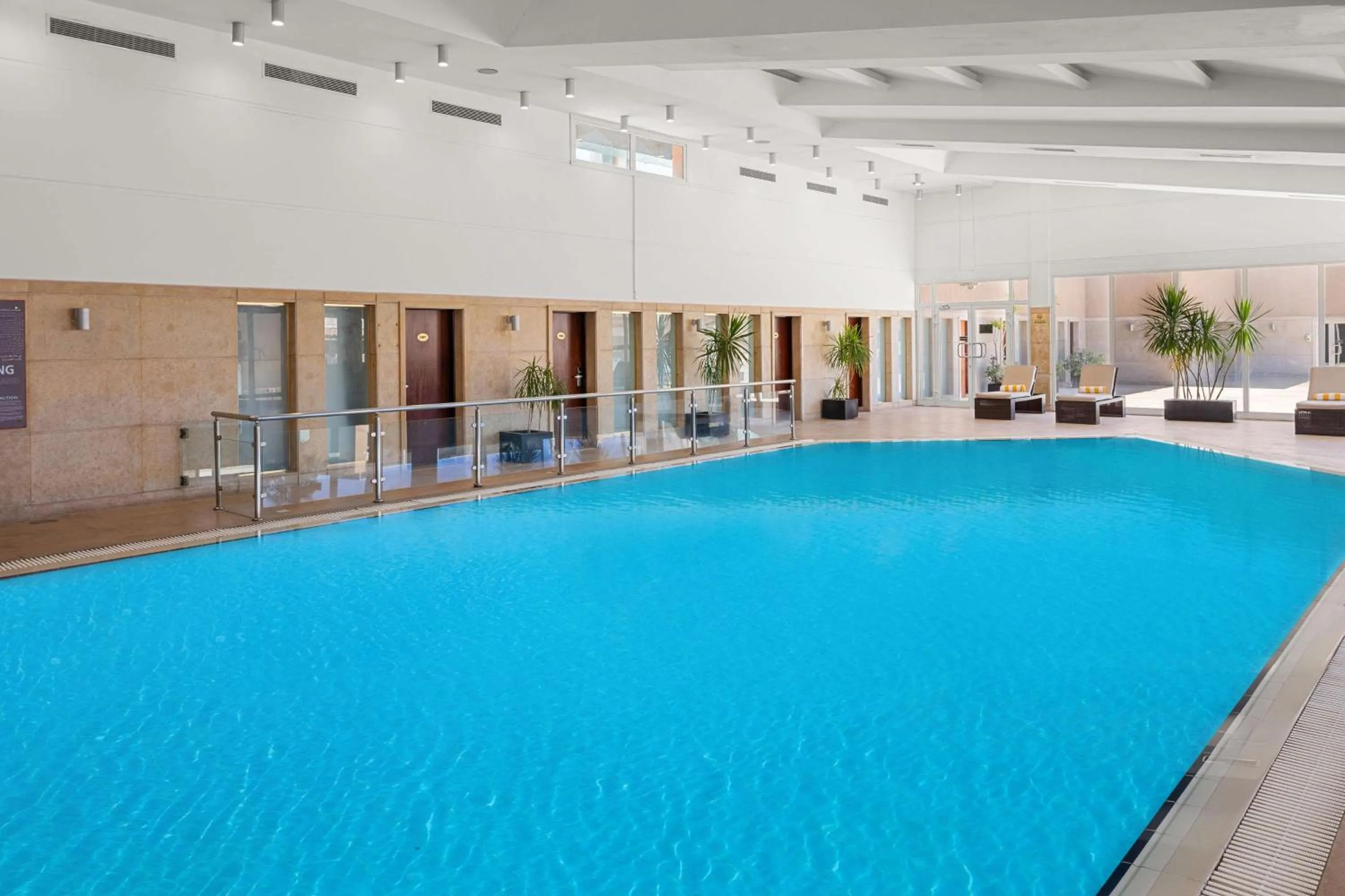 Pool view in Hilton Alexandria Green Plaza