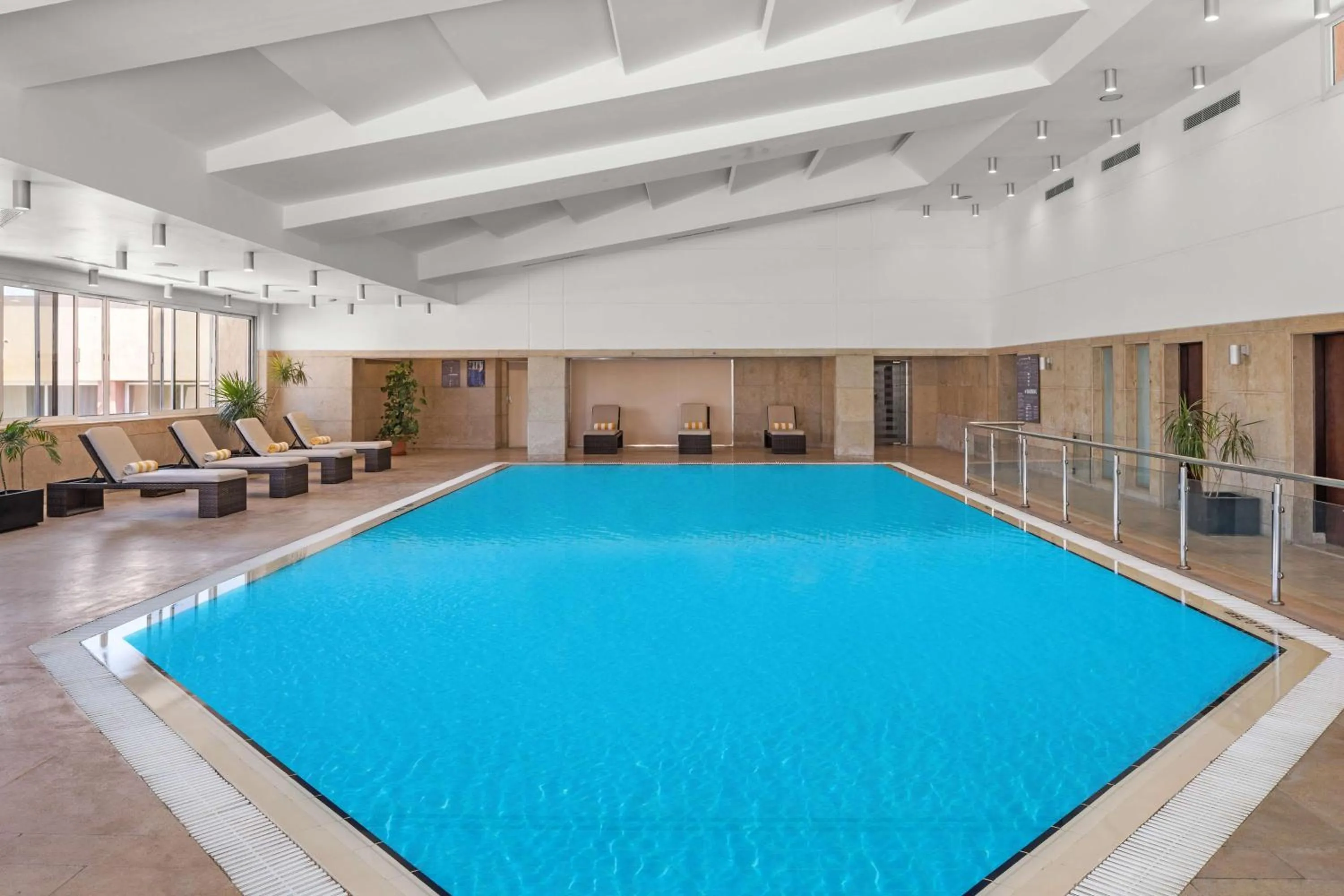 Pool view in Hilton Alexandria Green Plaza