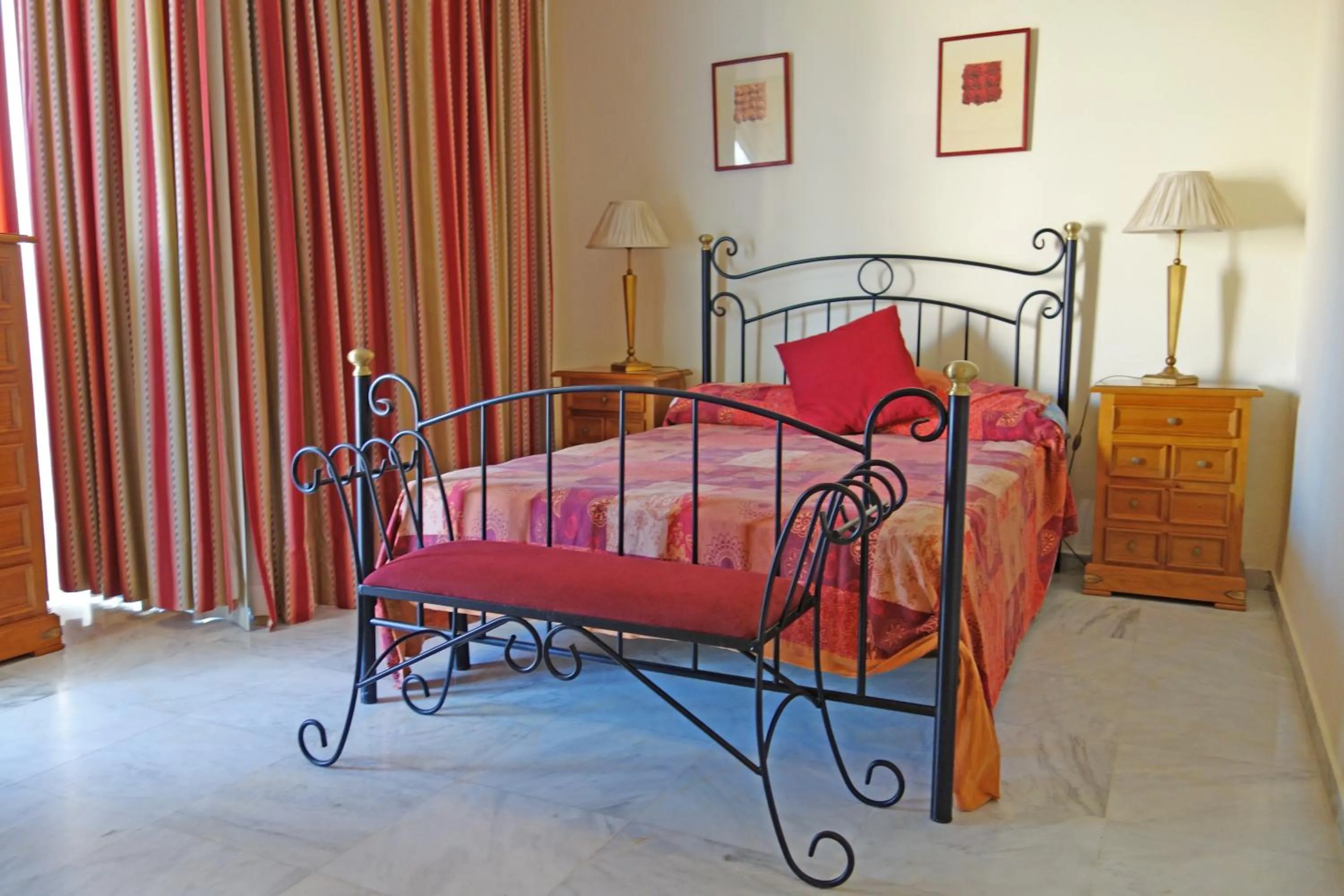 Bed in Marbella House Penthouse