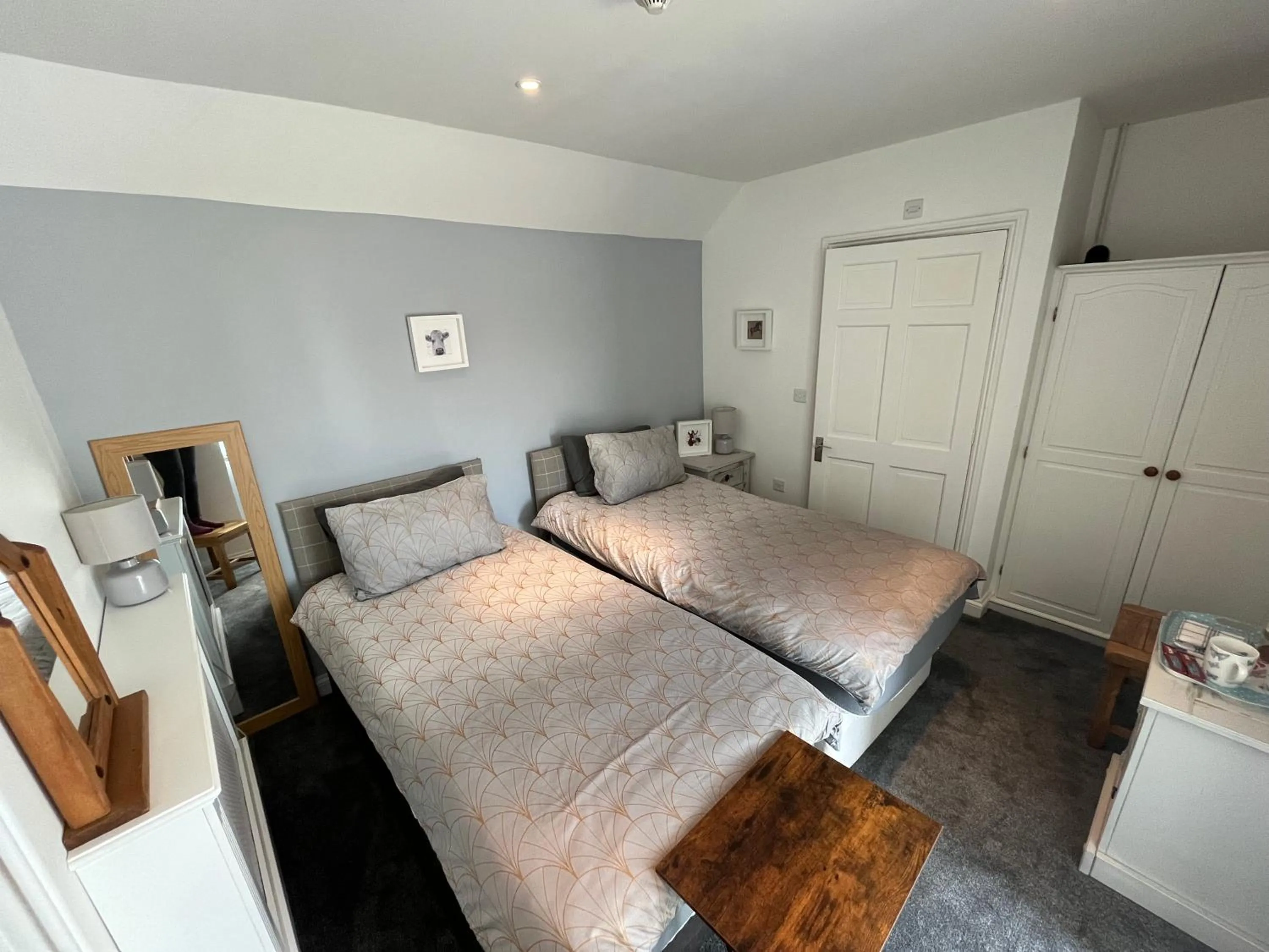 Bed in The Ship Inn - Self Catering Accommodation