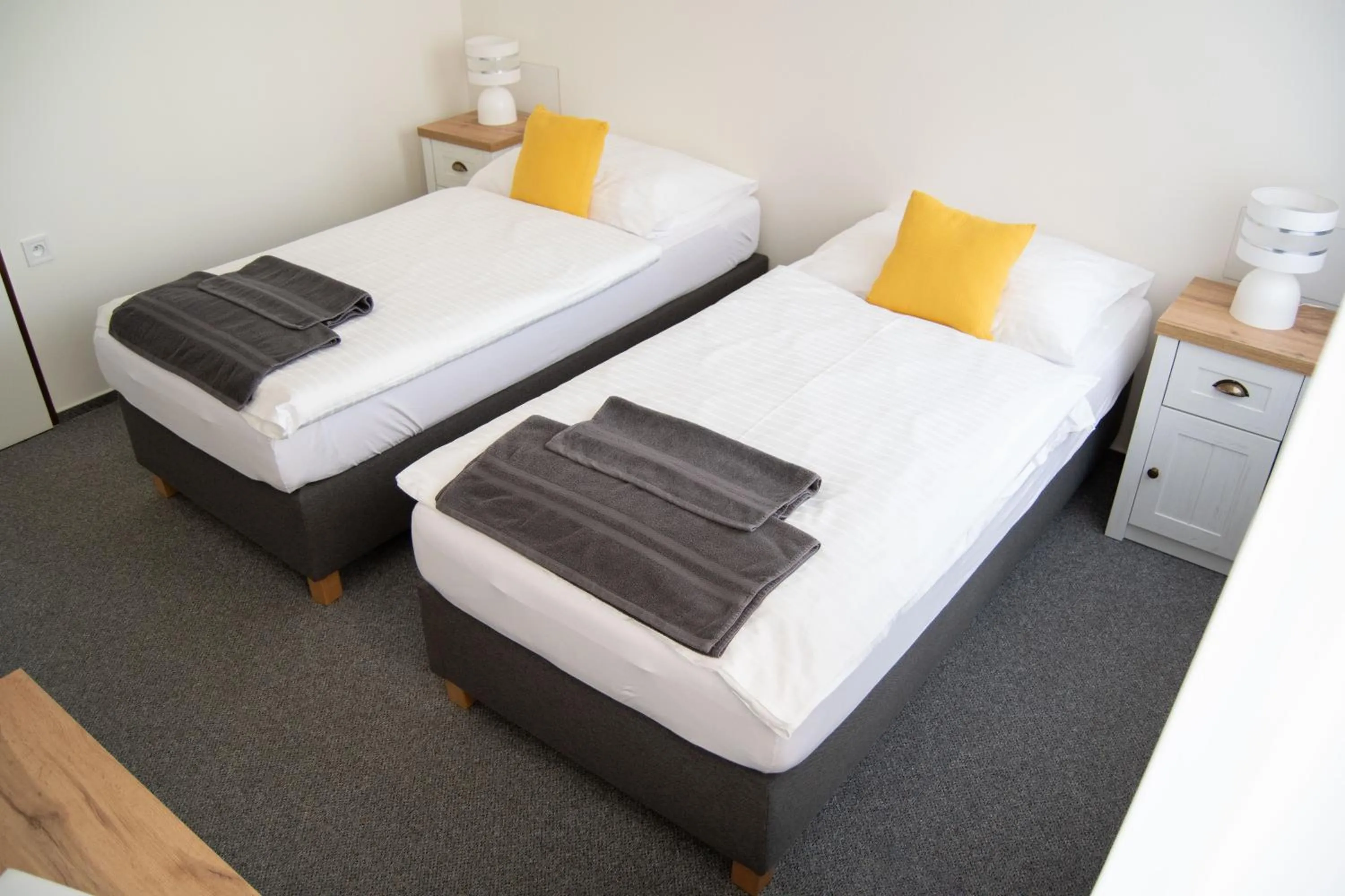 Bed in hotel Dobruška