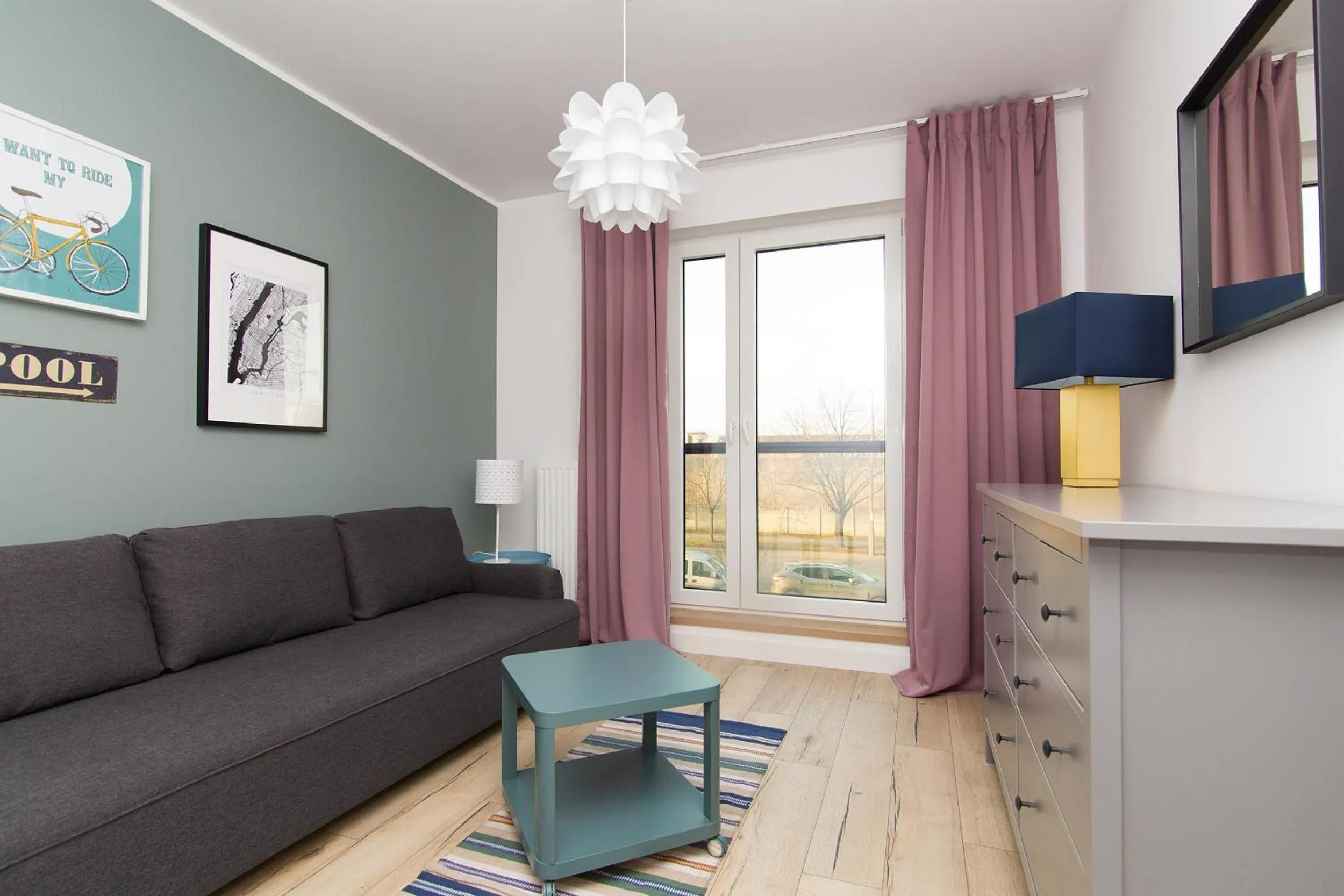 Bed in ShortStayPoland Żupnicza (B32)