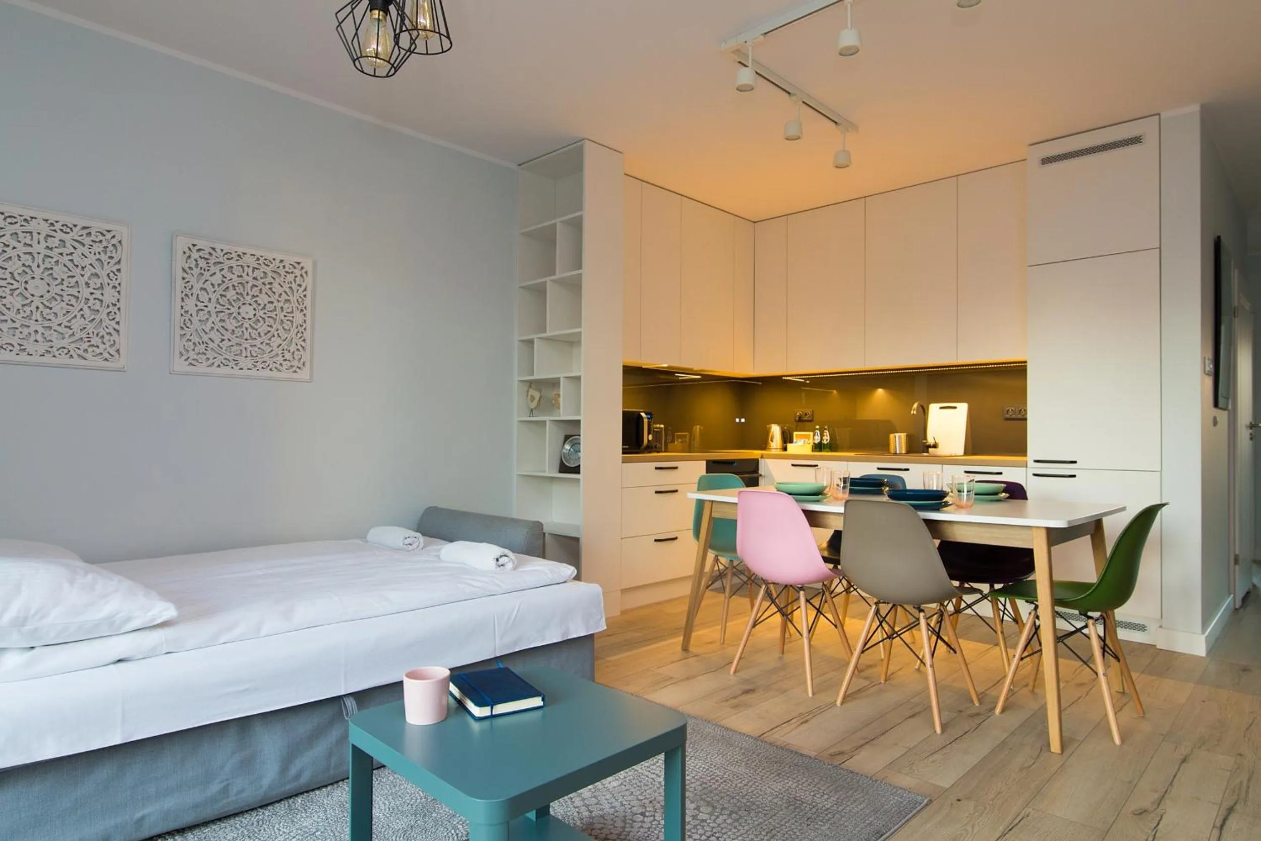 Bed in ShortStayPoland Żupnicza (B32)