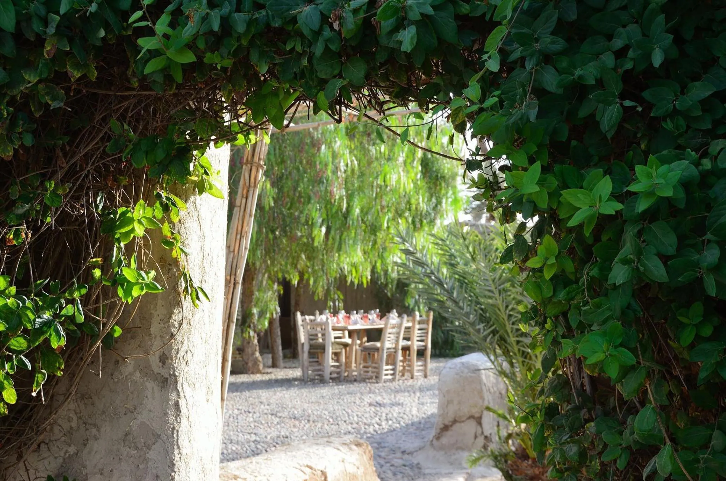 Decorative detail in Ksar Char-Bagh Small Luxury Hotels