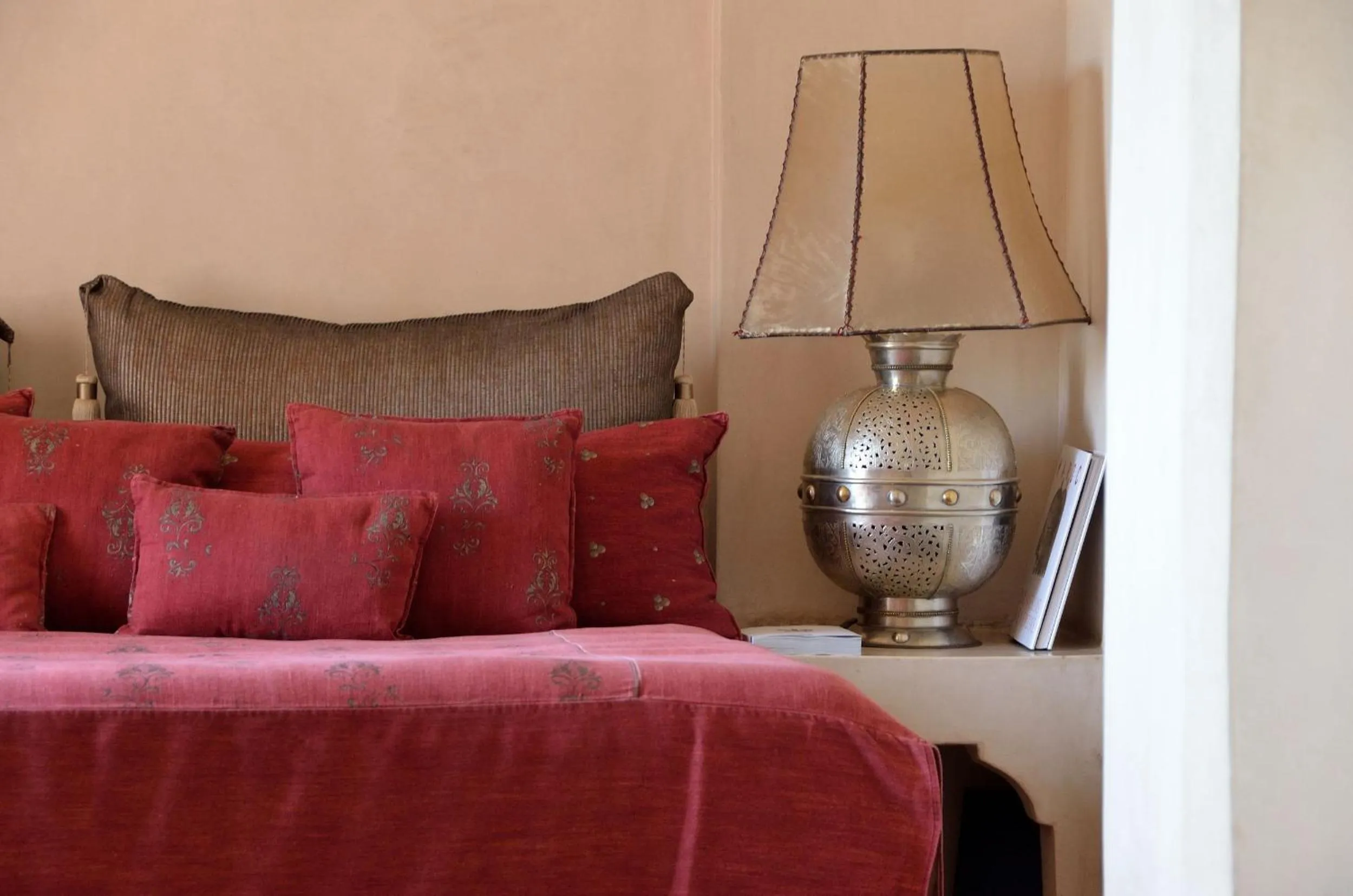 Bedroom in Ksar Char-Bagh Small Luxury Hotels