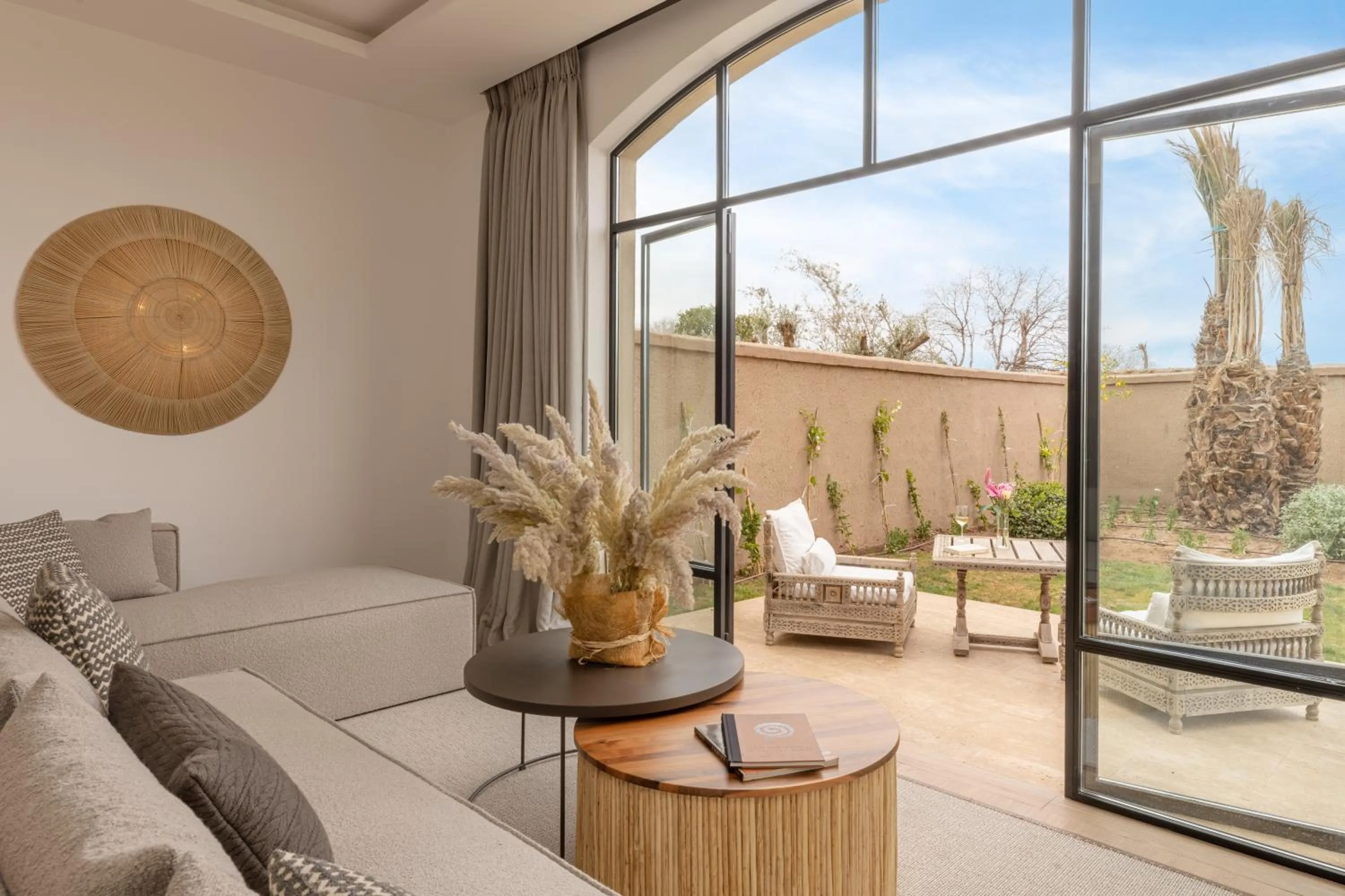 Garden in Ksar Char-Bagh Small Luxury Hotels