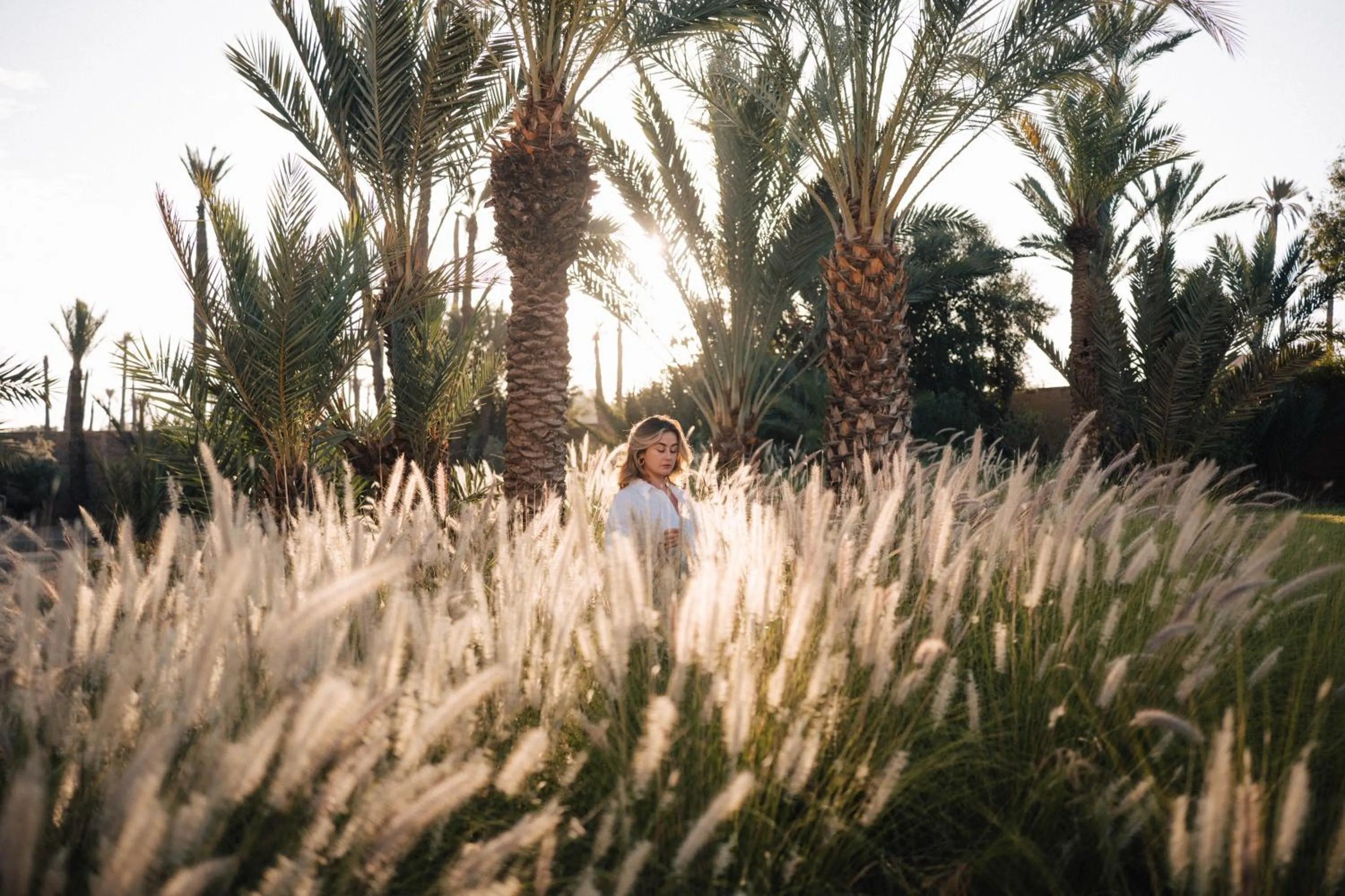 Garden in Ksar Char-Bagh Small Luxury Hotels