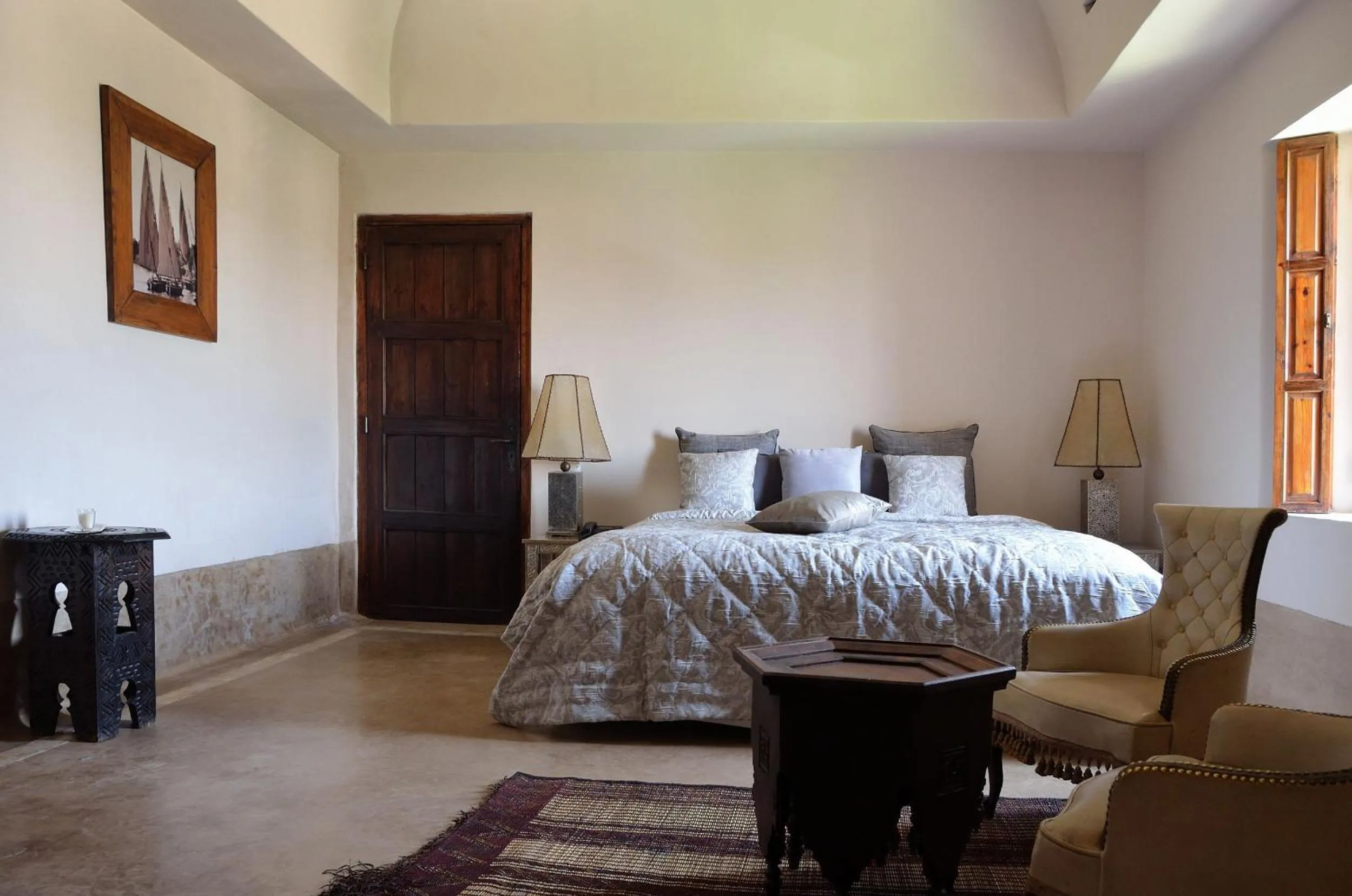 Bedroom, Bed in Ksar Char-Bagh Small Luxury Hotels