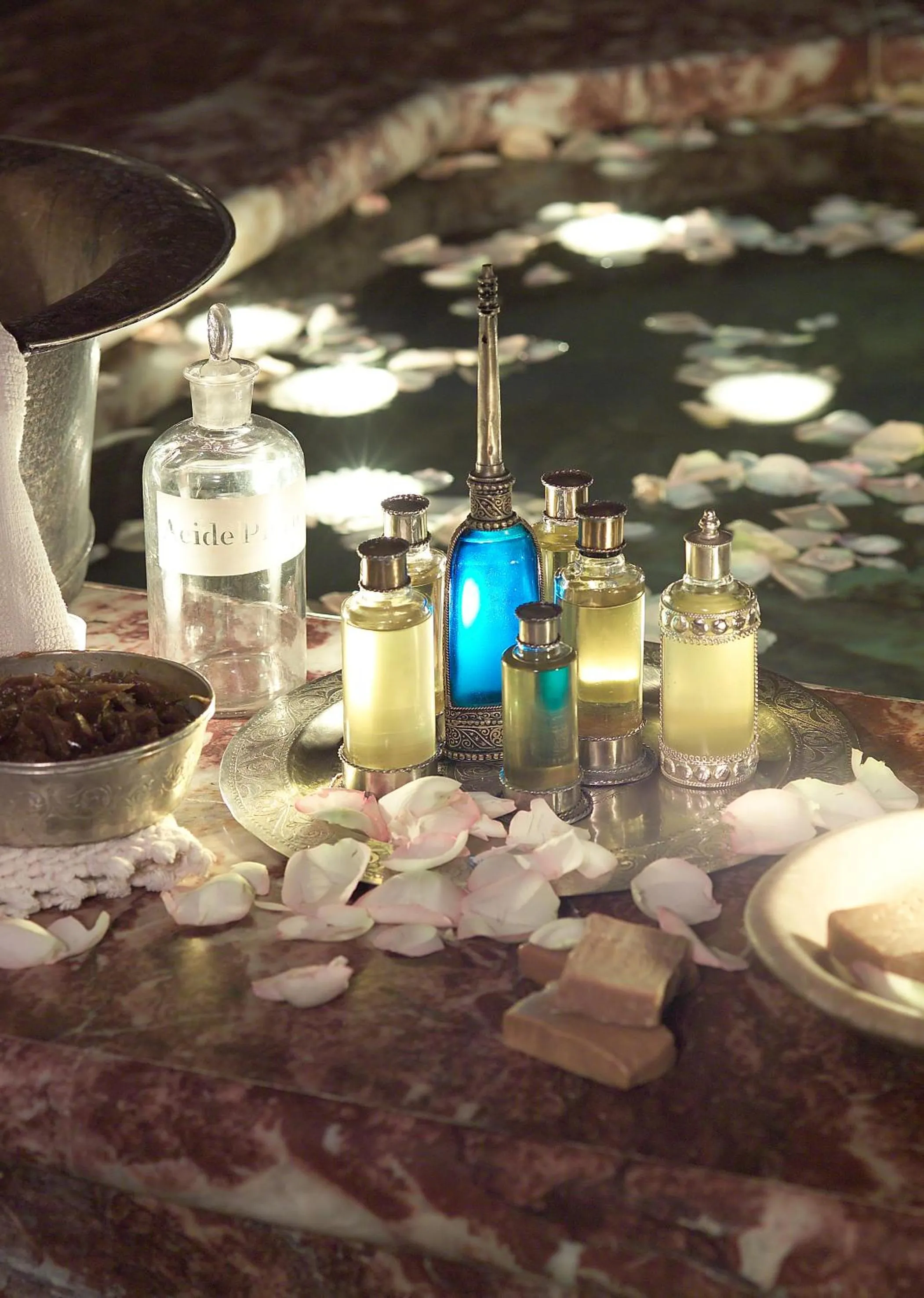 Decorative detail in Ksar Char-Bagh Small Luxury Hotels