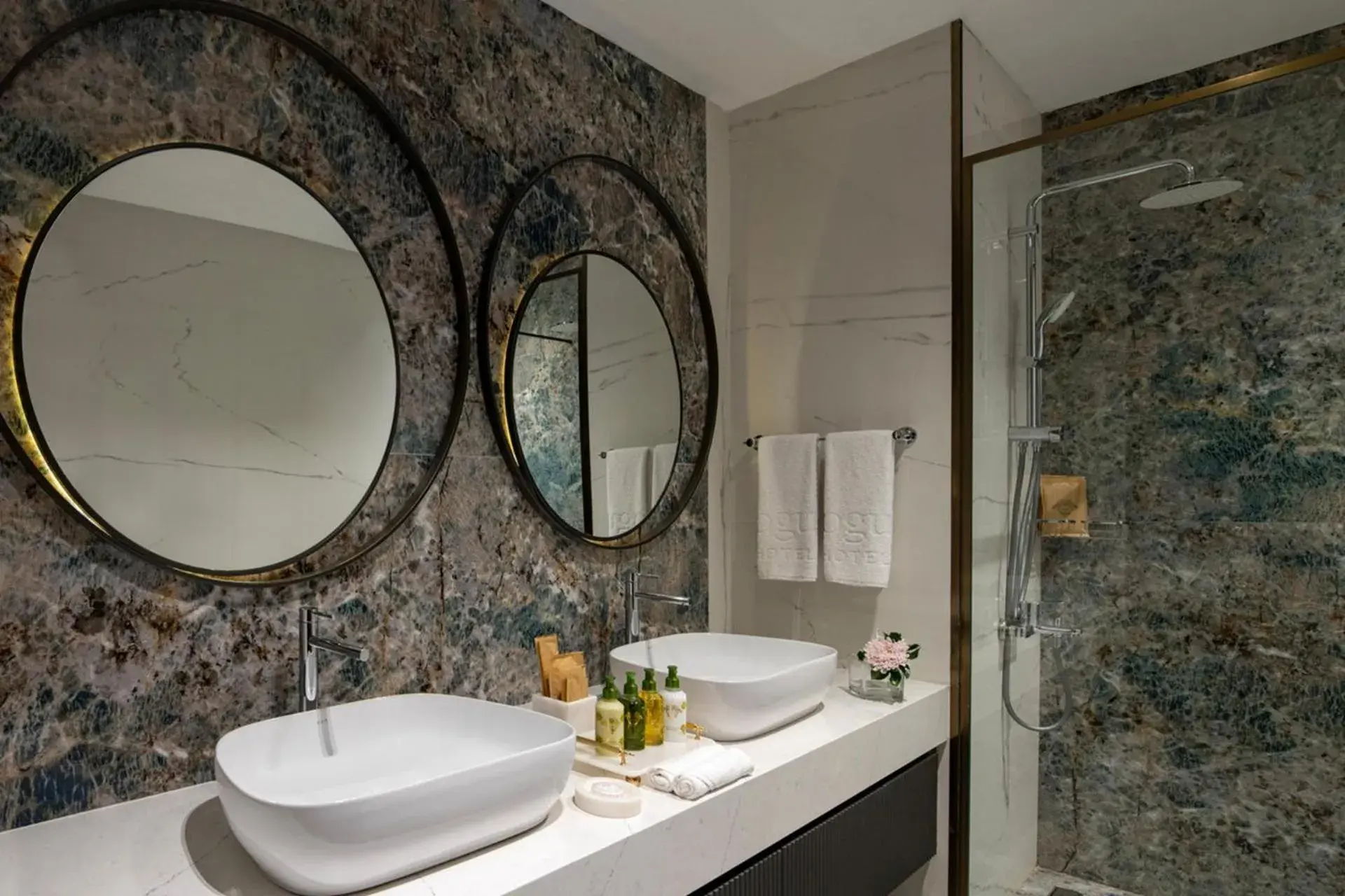 Bathroom in Vogue Hotel Supreme Bodrum Bathroom in Vogue Hotel Supreme Bodrum