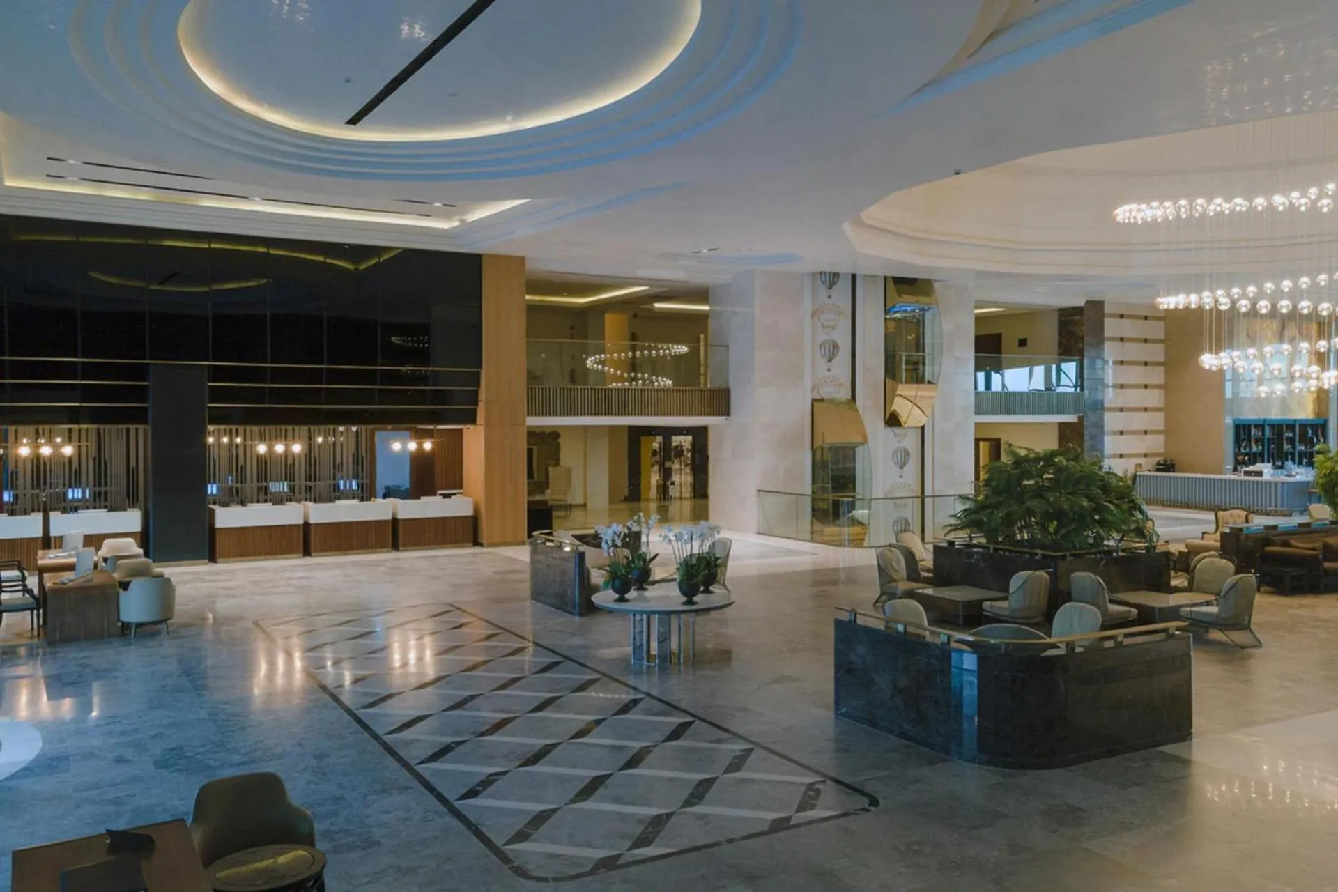 Lobby or reception in Vogue Hotel Supreme Bodrum