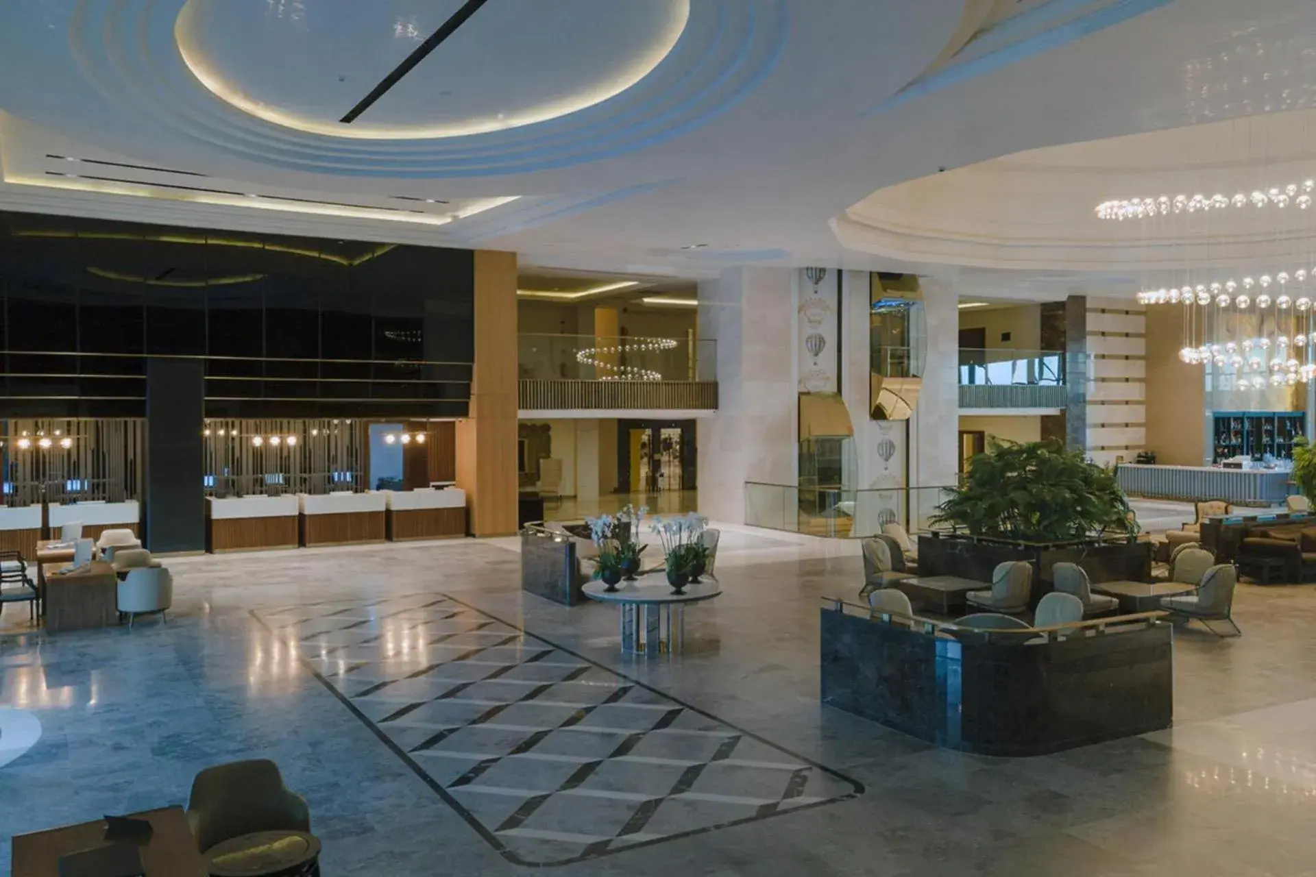Lobby or reception in Vogue Hotel Supreme Bodrum Lobby or reception in Vogue Hotel Supreme Bodrum