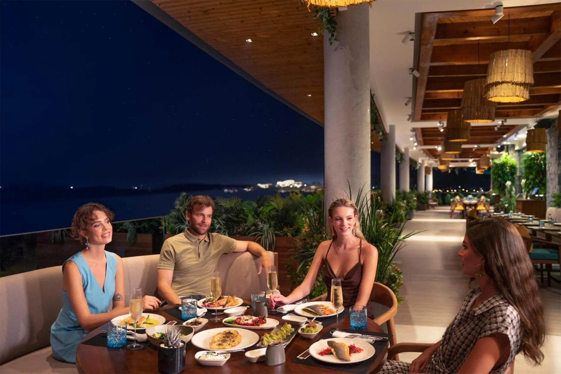 Restaurant/places to eat in Vogue Hotel Supreme Bodrum