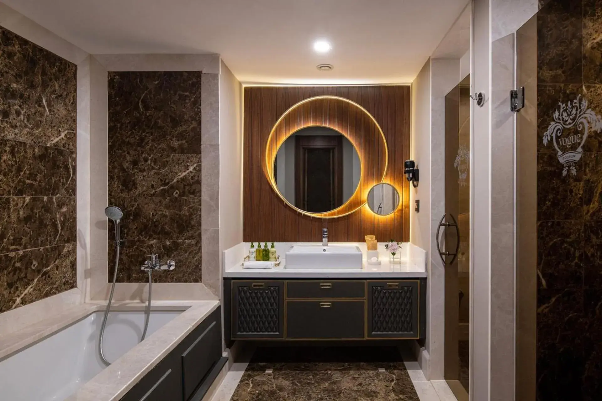 Bathroom in Vogue Hotel Supreme Bodrum Bathroom in Vogue Hotel Supreme Bodrum