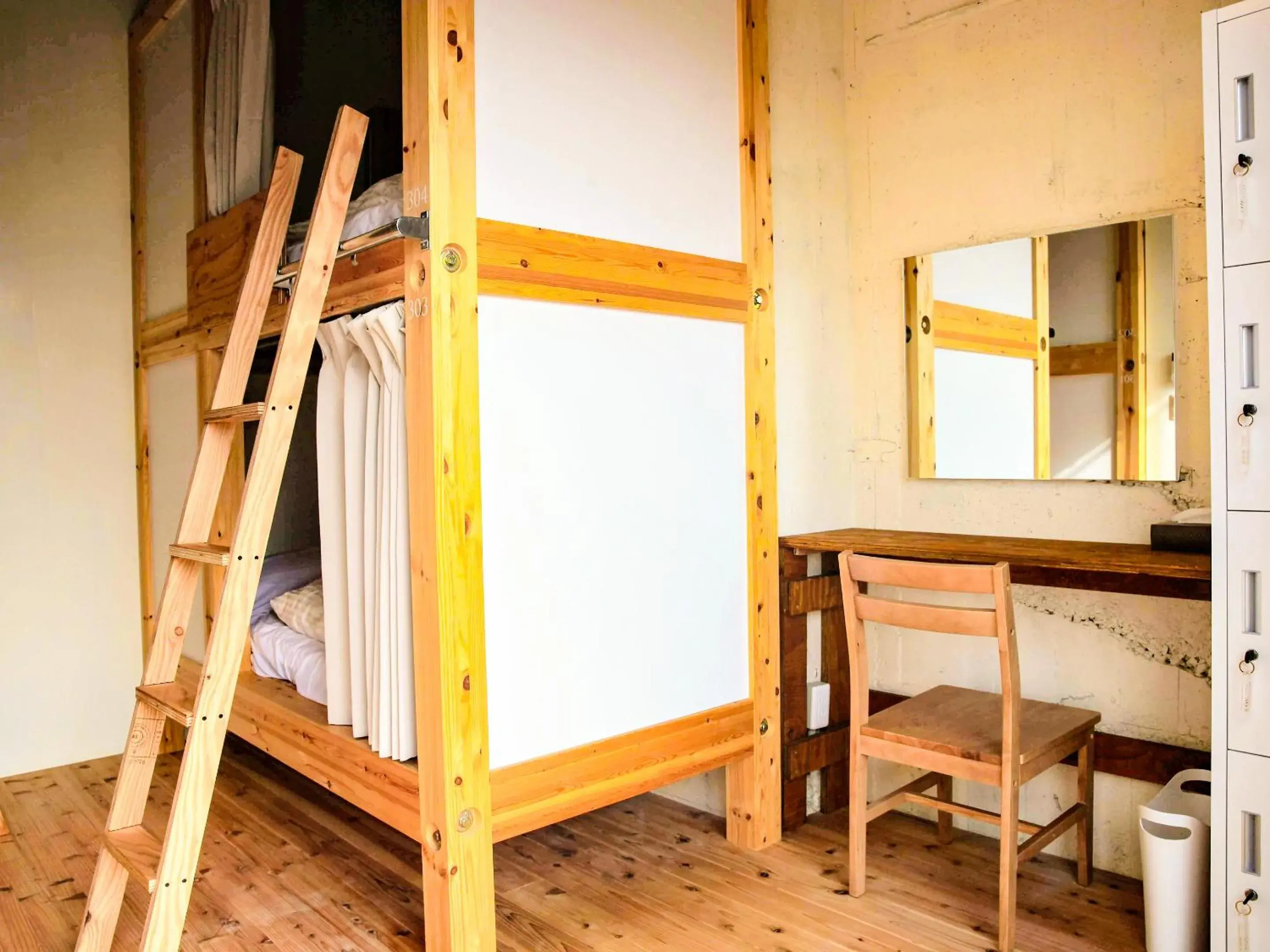 Bed in 4-Bed Female Dormitory Room in 14 Guesthouse Mt.Fuji Bed in 4-Bed Female Dormitory Room in 14 Guesthouse Mt.Fuji