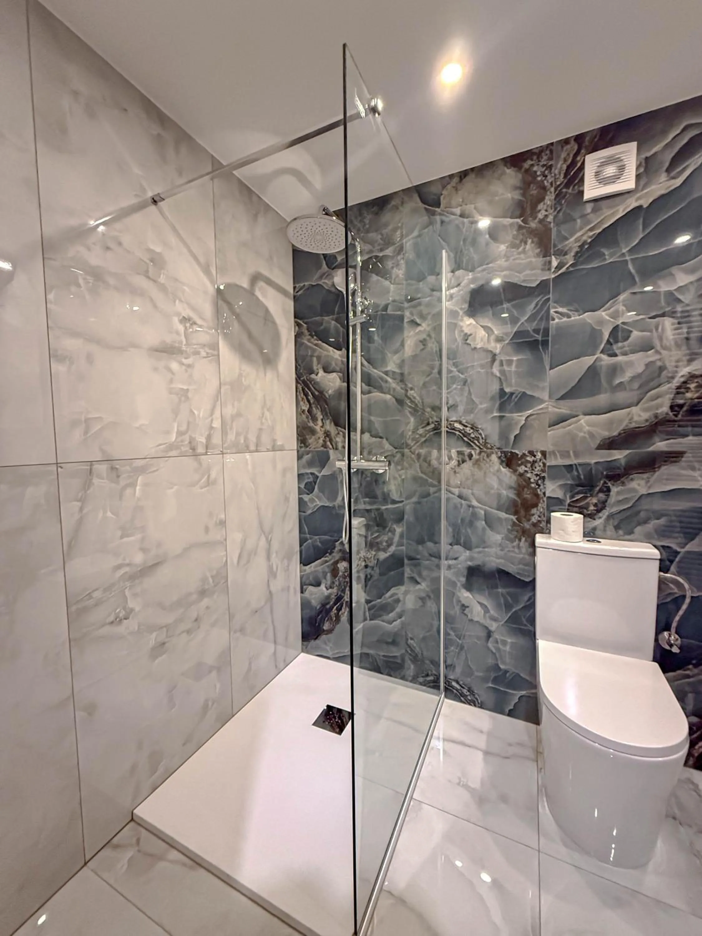 Shower in Garden Apartments