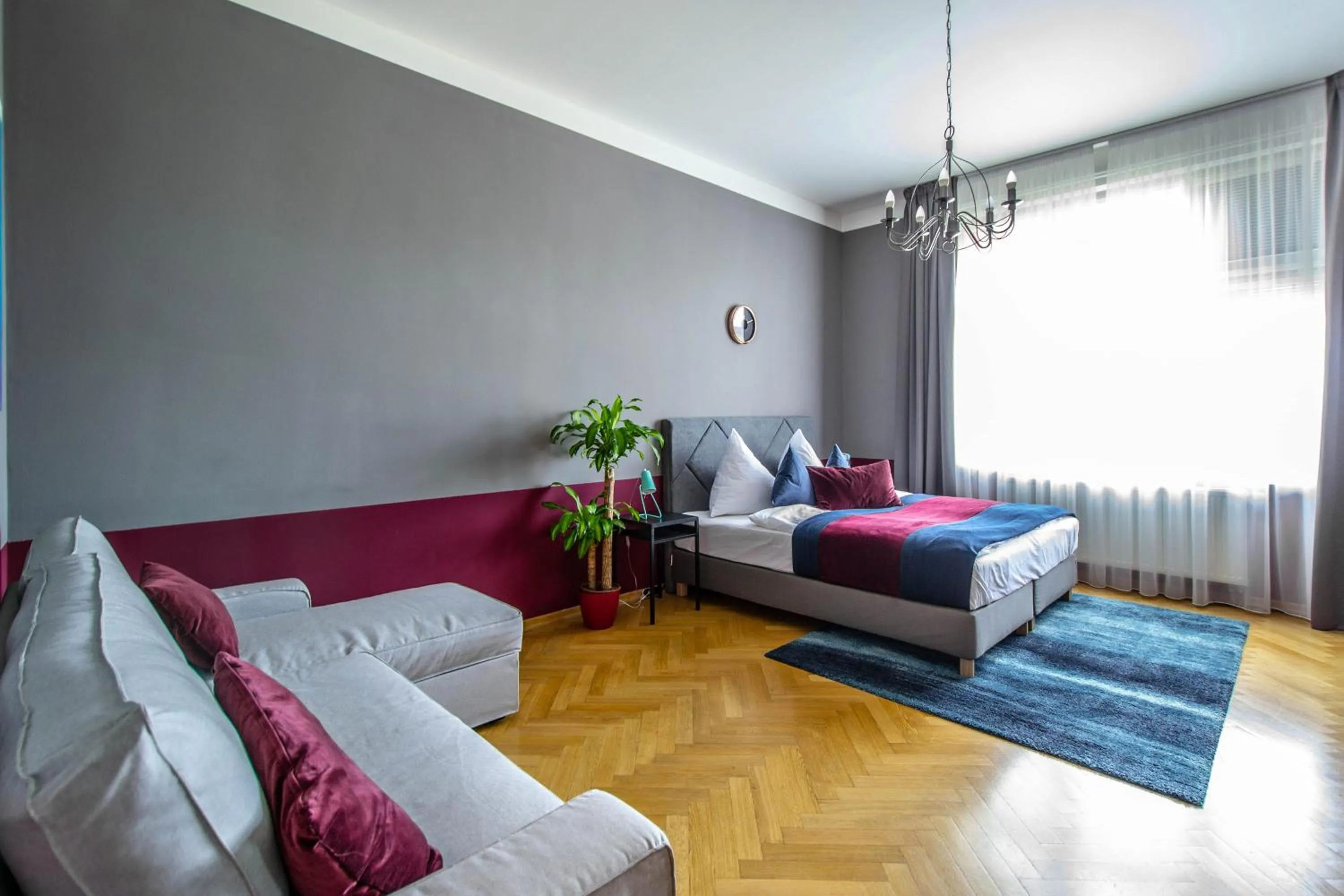 Photo of the whole room, Bed in Garden Apartments