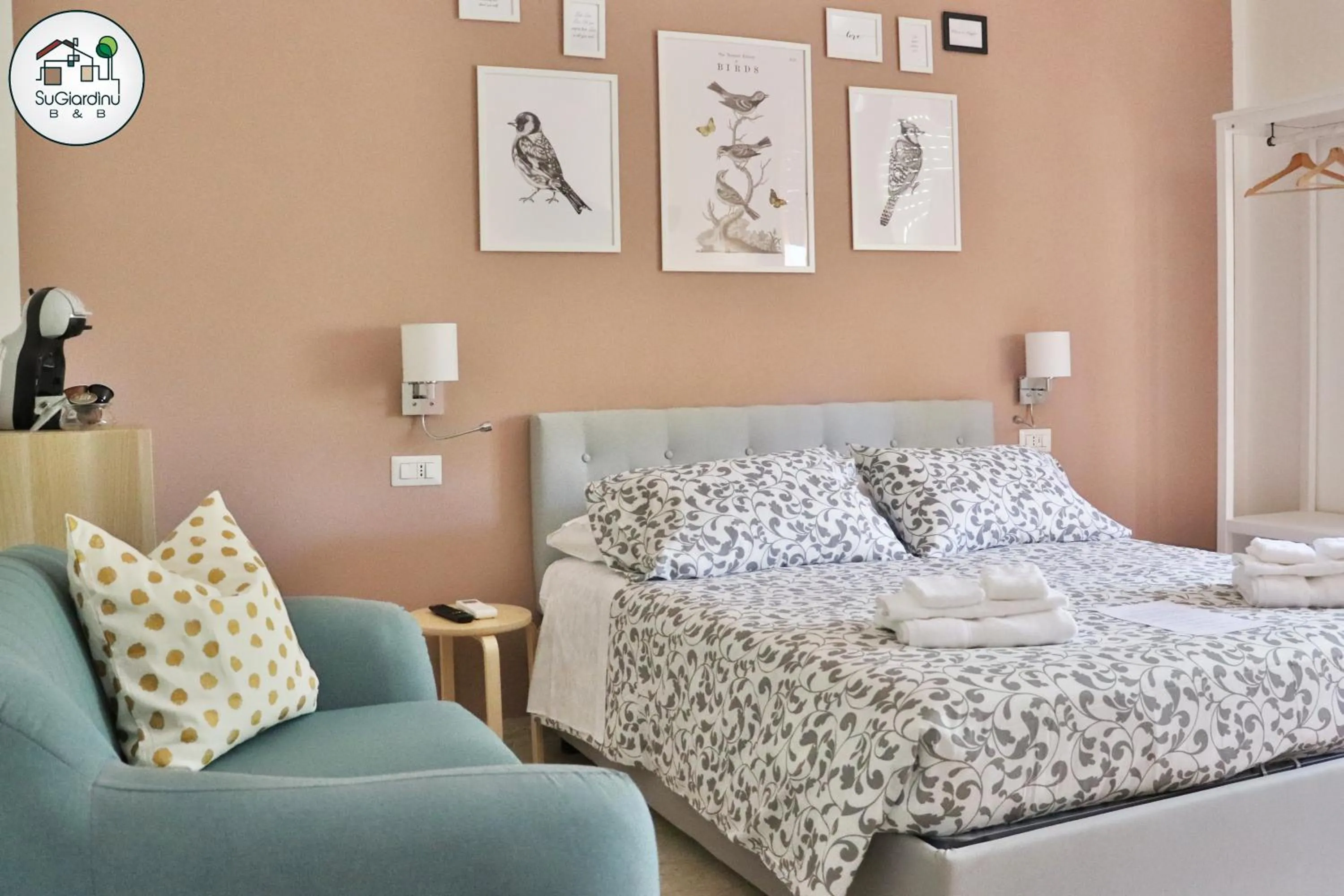 Bedroom, Bed in Su Giardinu