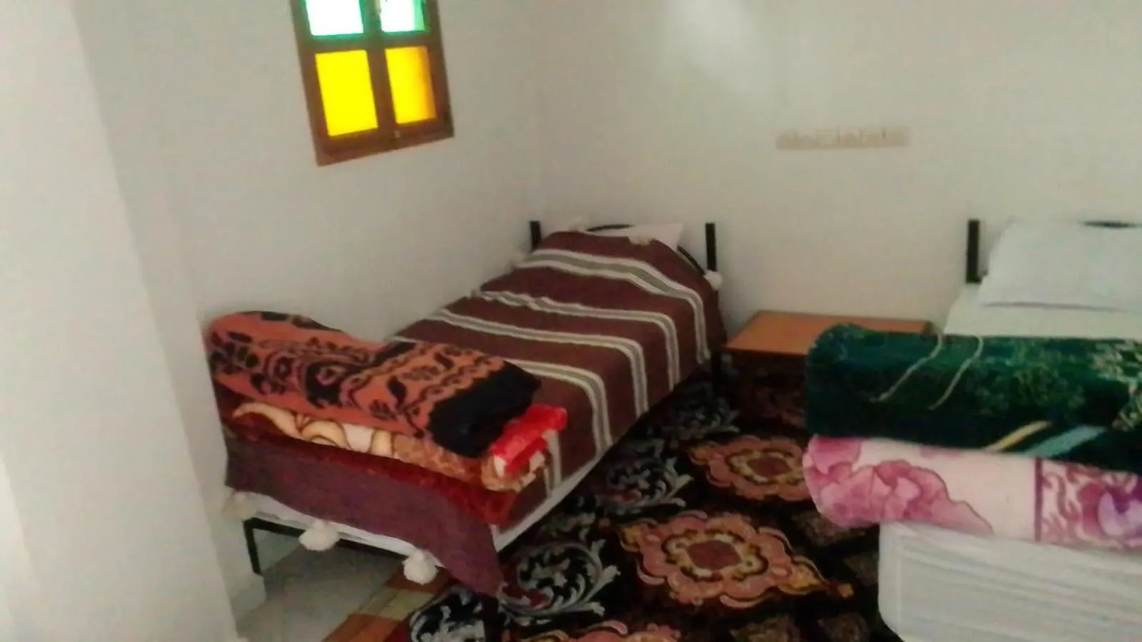 Bed in Auberge Restaurant Les Coquelicots