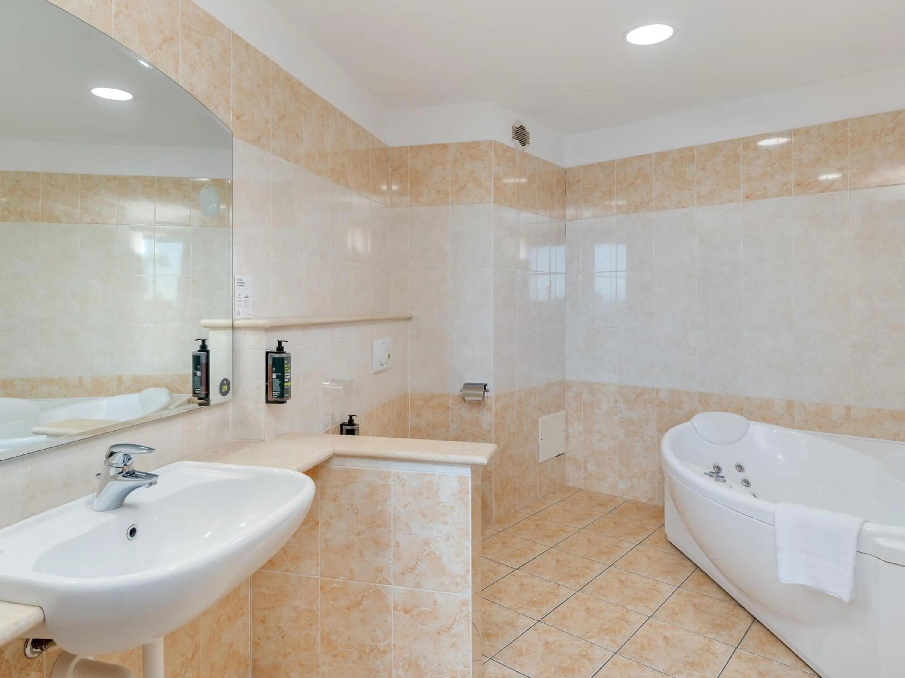 Bathroom in Record Hotel