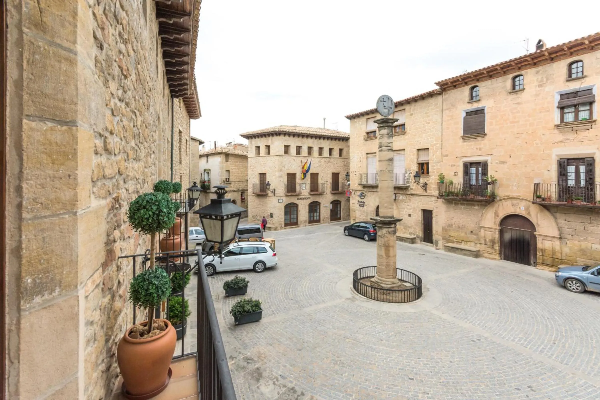 Balcony/Terrace in Hotel Villa de Cretas