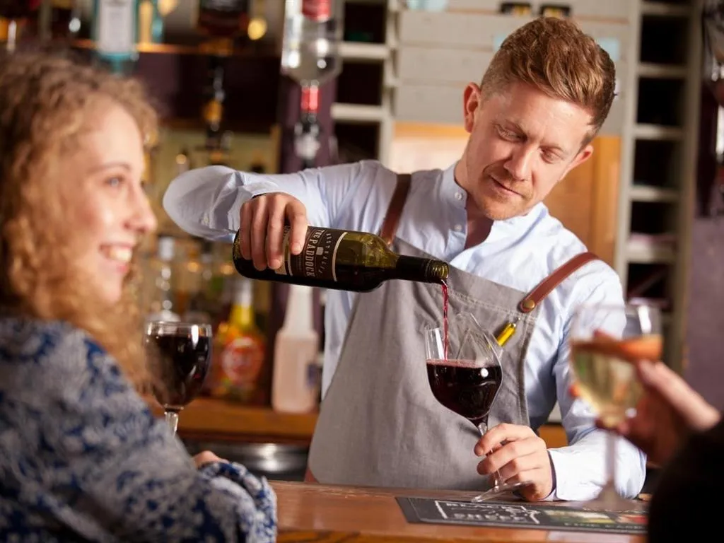 Lounge or bar in The Craster Arms Hotel in Beadnell