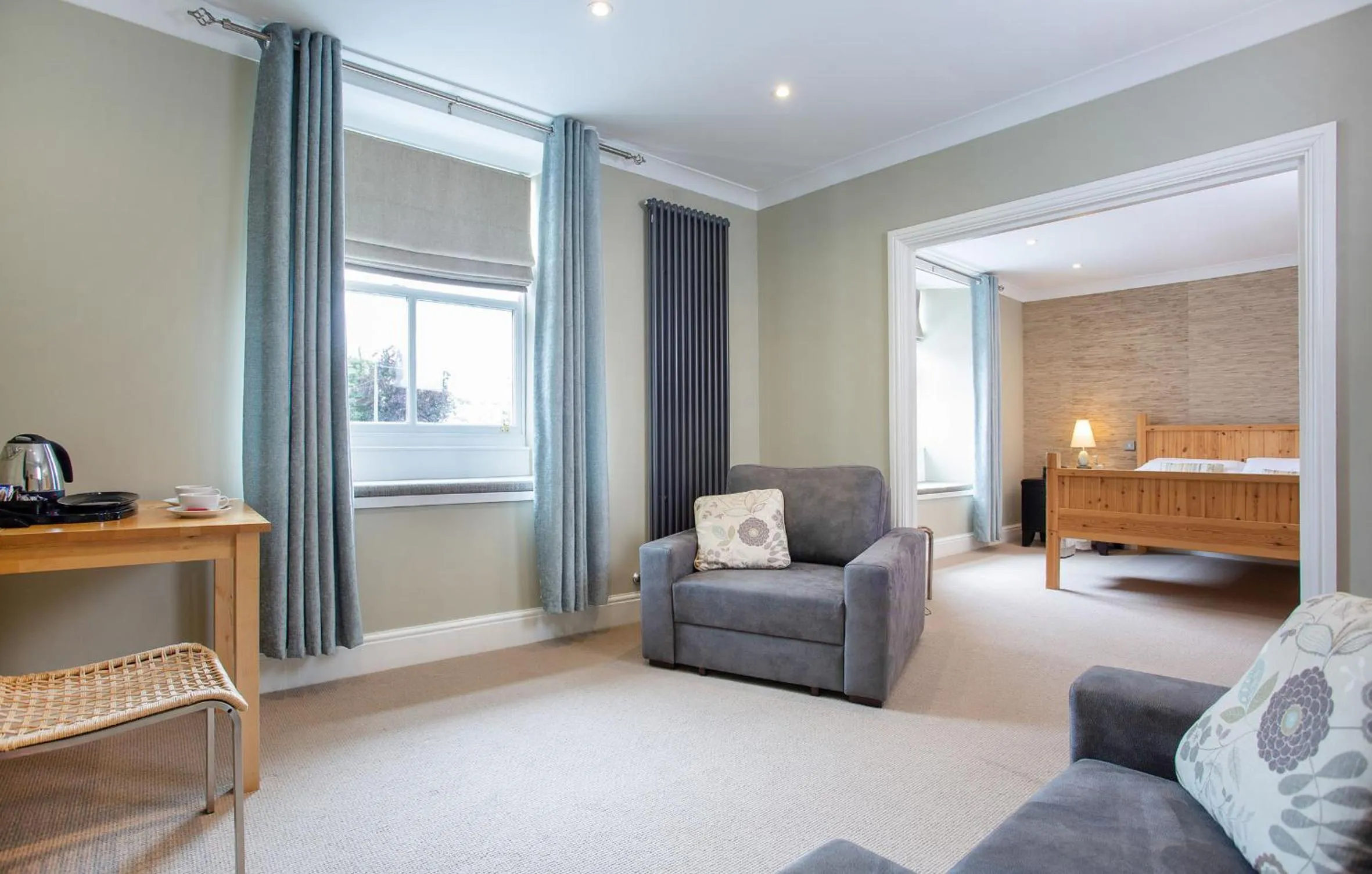 Bedroom in The Craster Arms Hotel in Beadnell