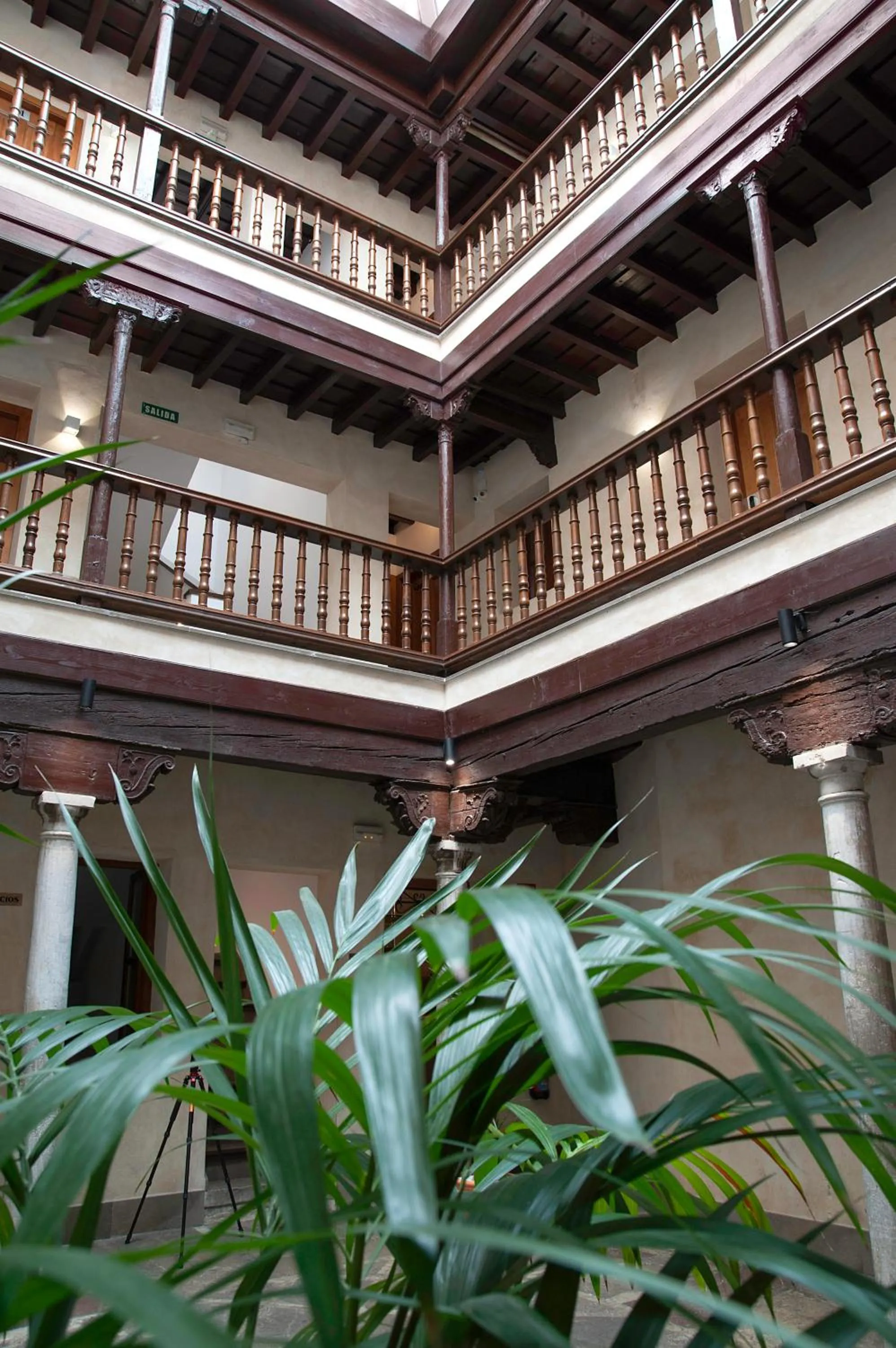 Patio in Hotel Mercader de Sedas by Maxi Hoteles