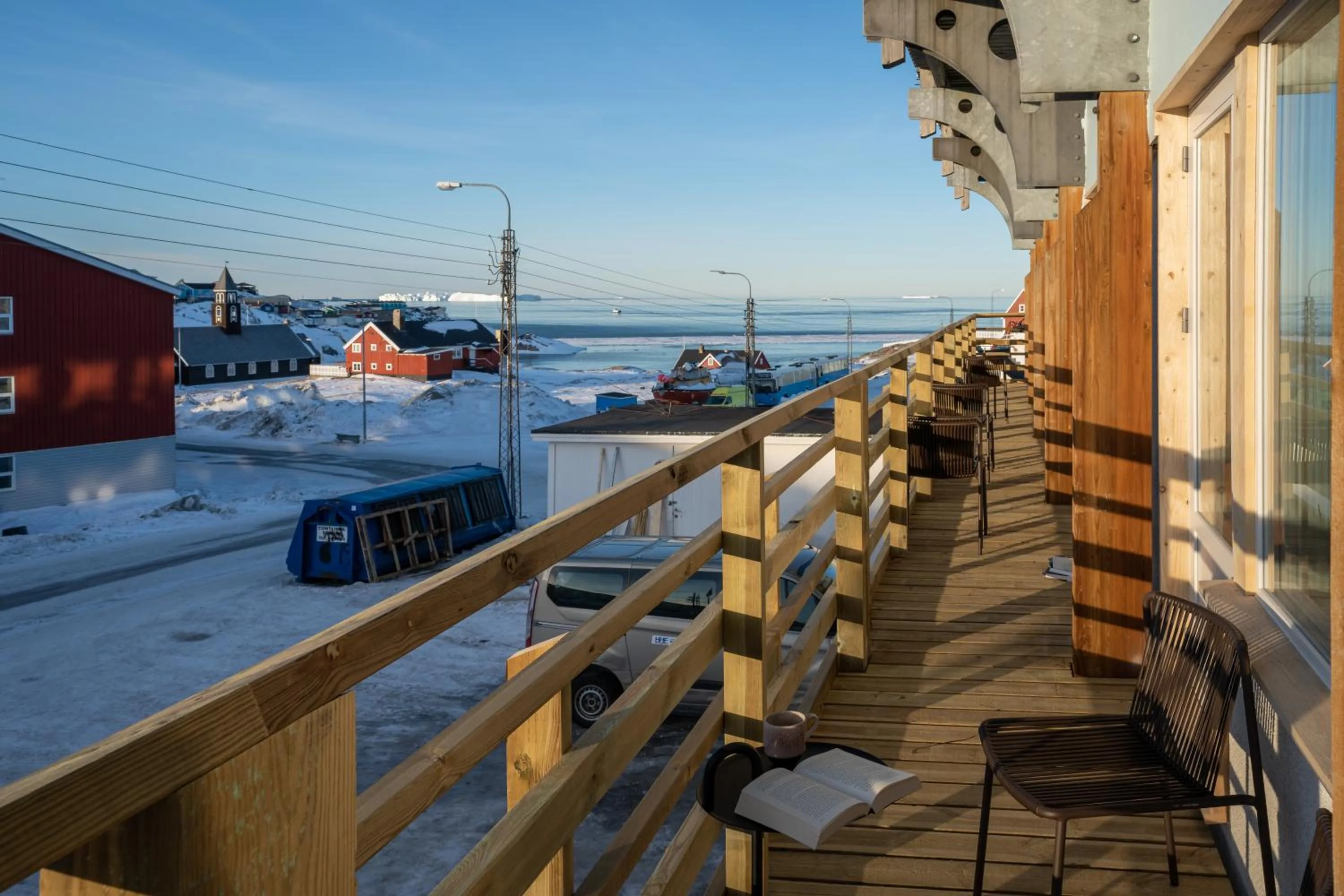 View (from property/room) in Hotel Hvide Falk