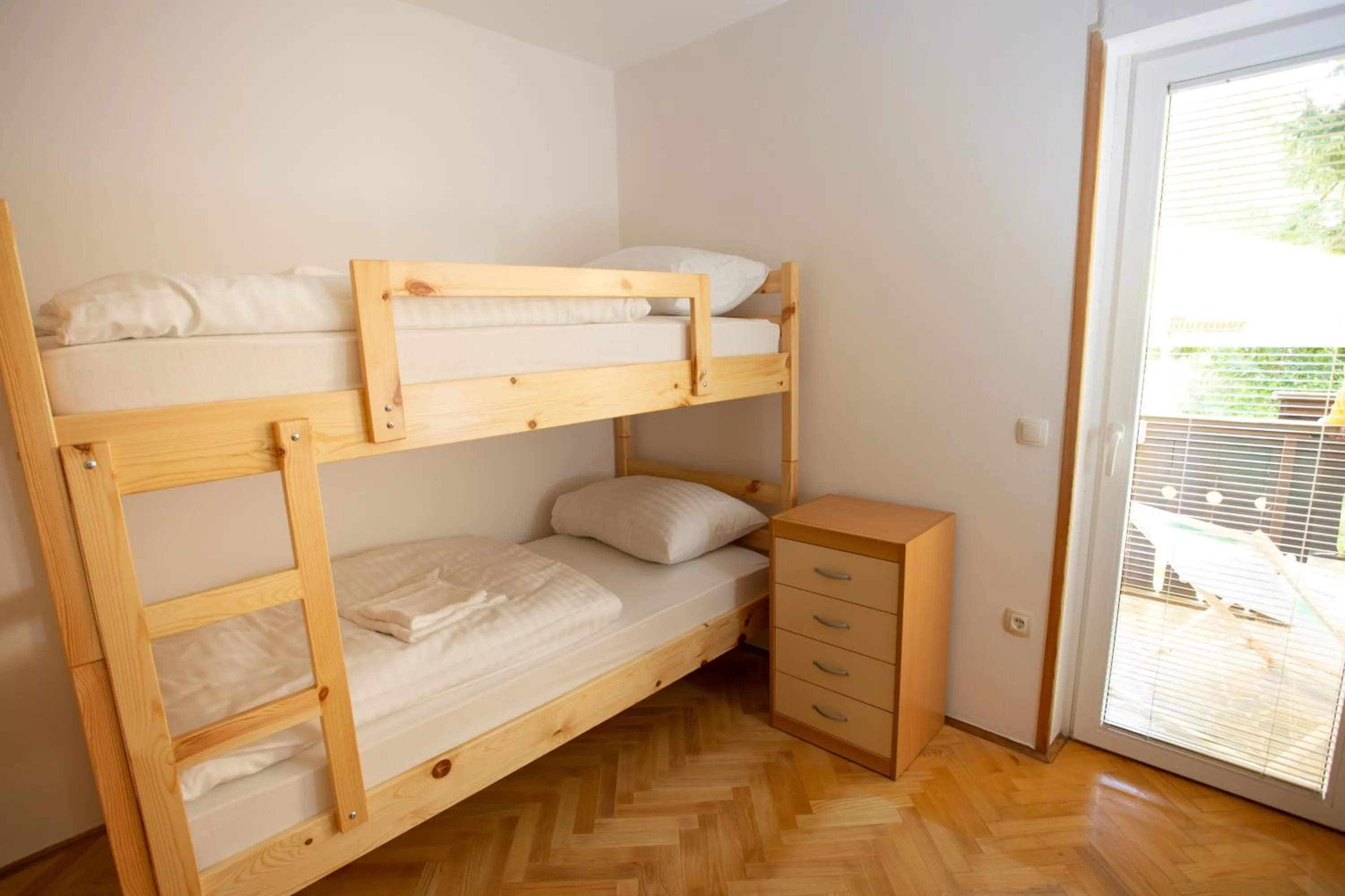 bunk bed, Bed in Hostel LakeBled