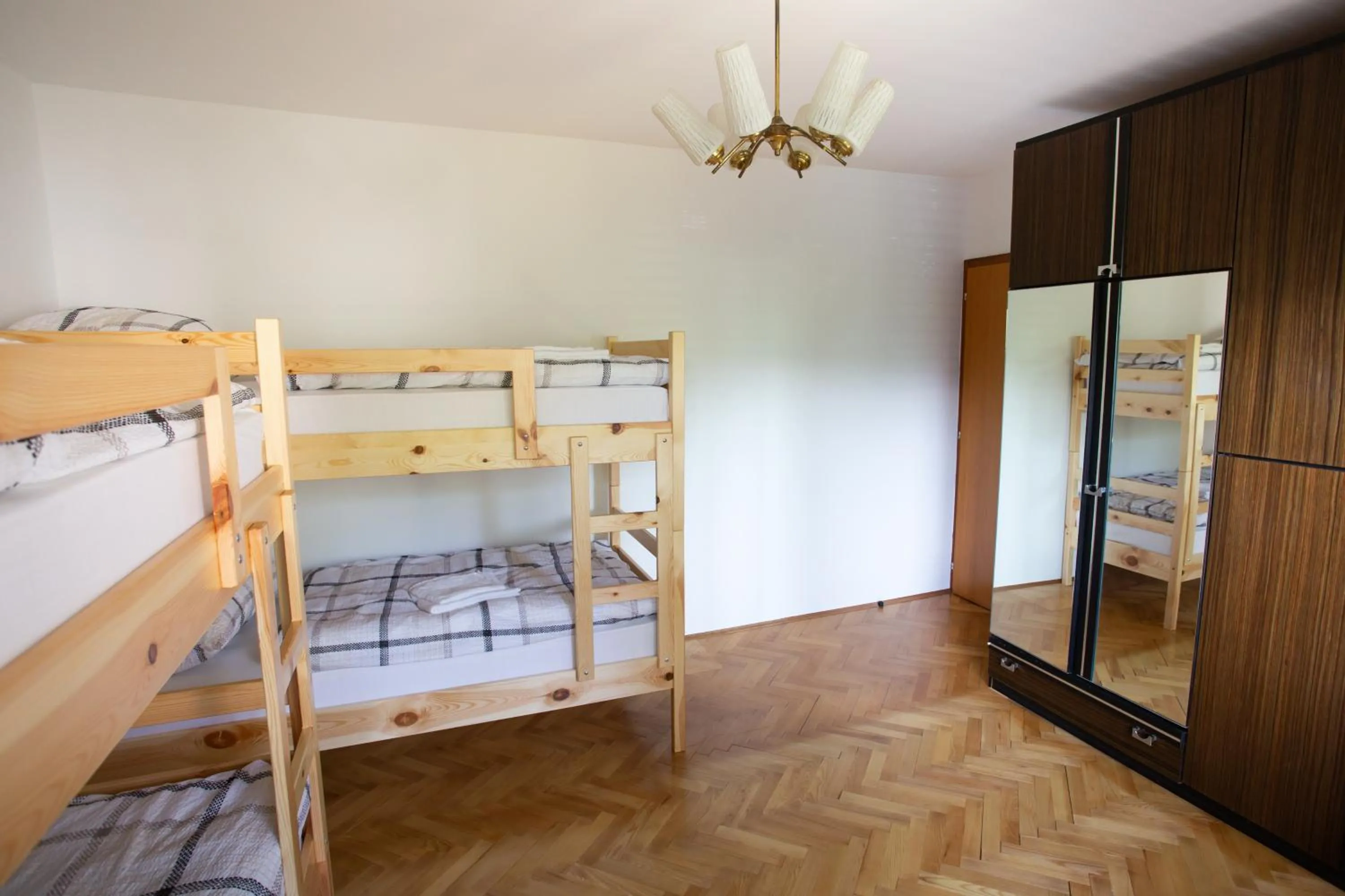 bunk bed, Bed in Hostel LakeBled