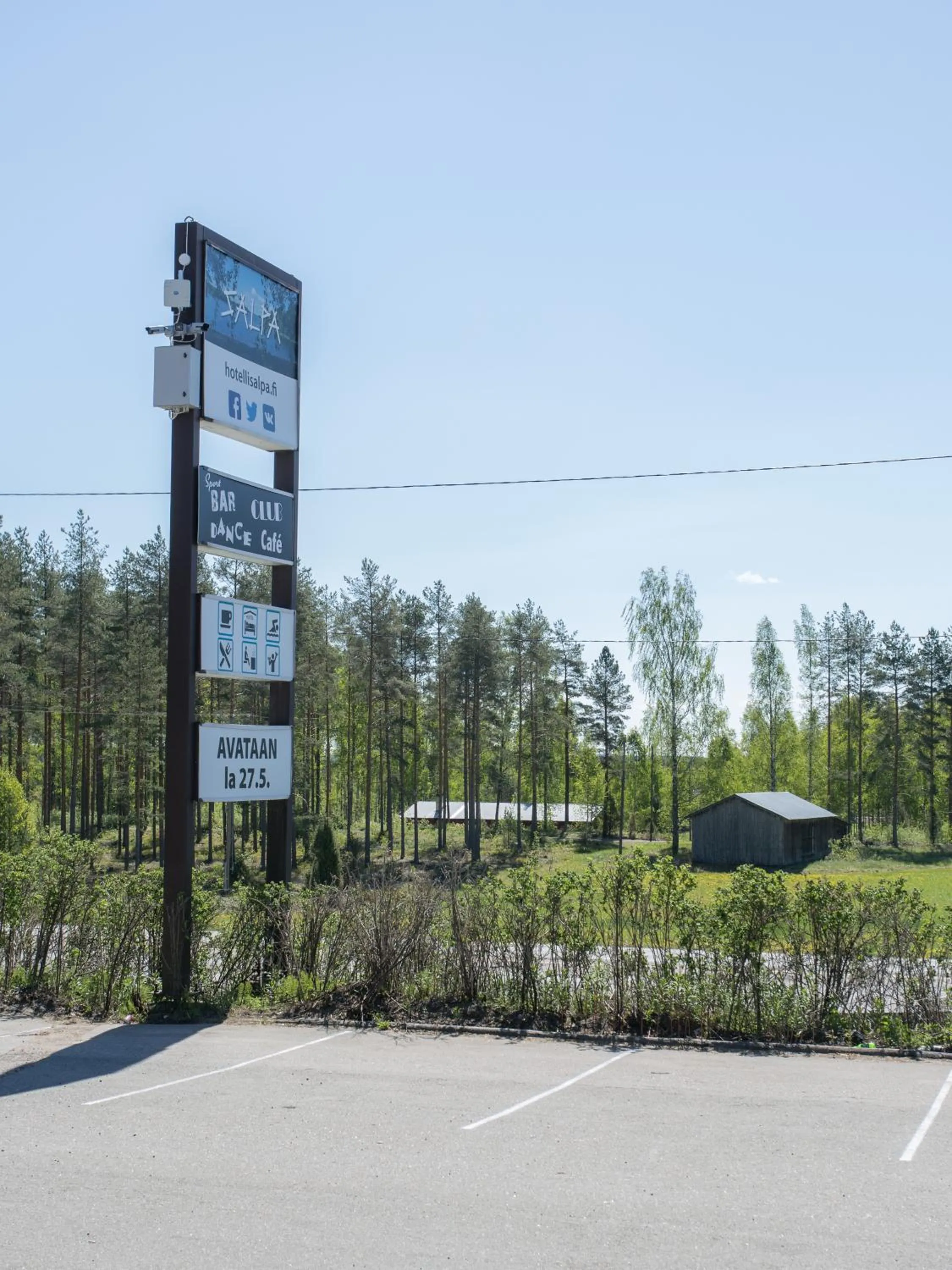 Property building in Hotelli Salpa