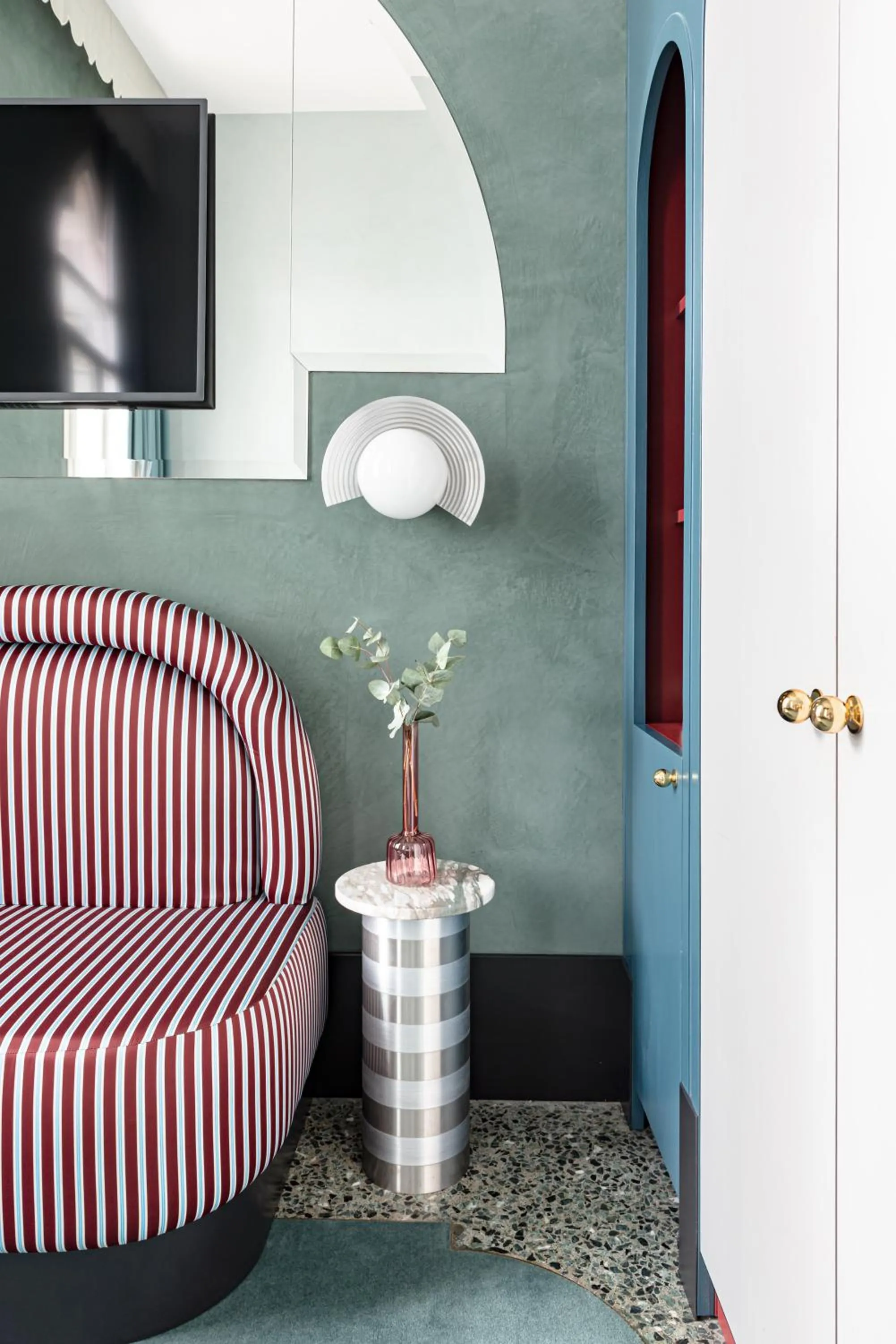 Living room in Il Palazzo Experimental