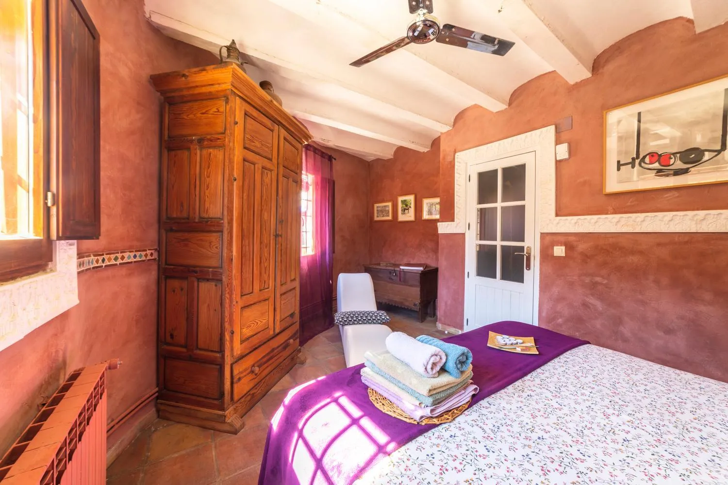 Bed in Al-Axara Home Spa