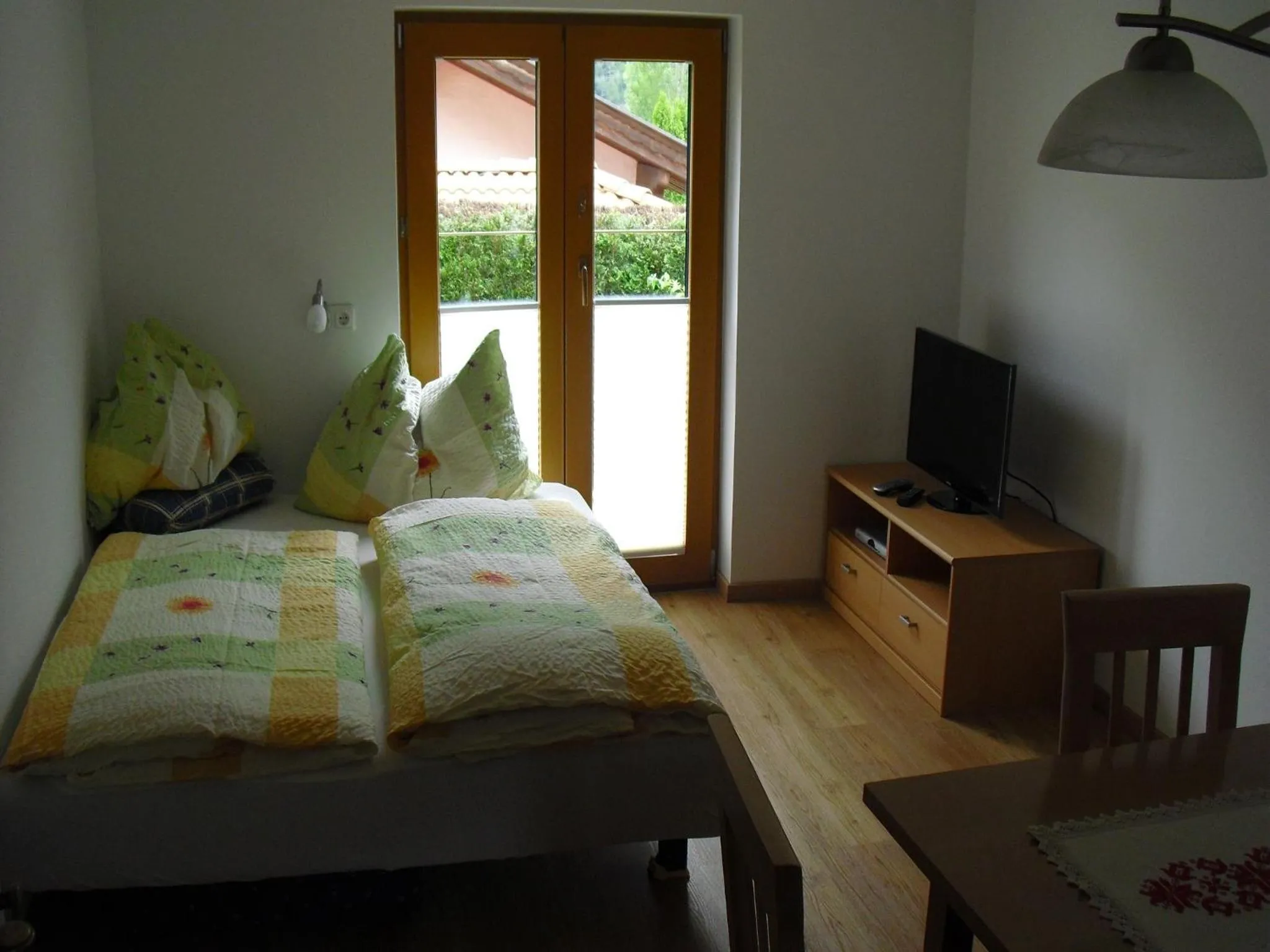 Living room, Bed in Haus Grünbacher