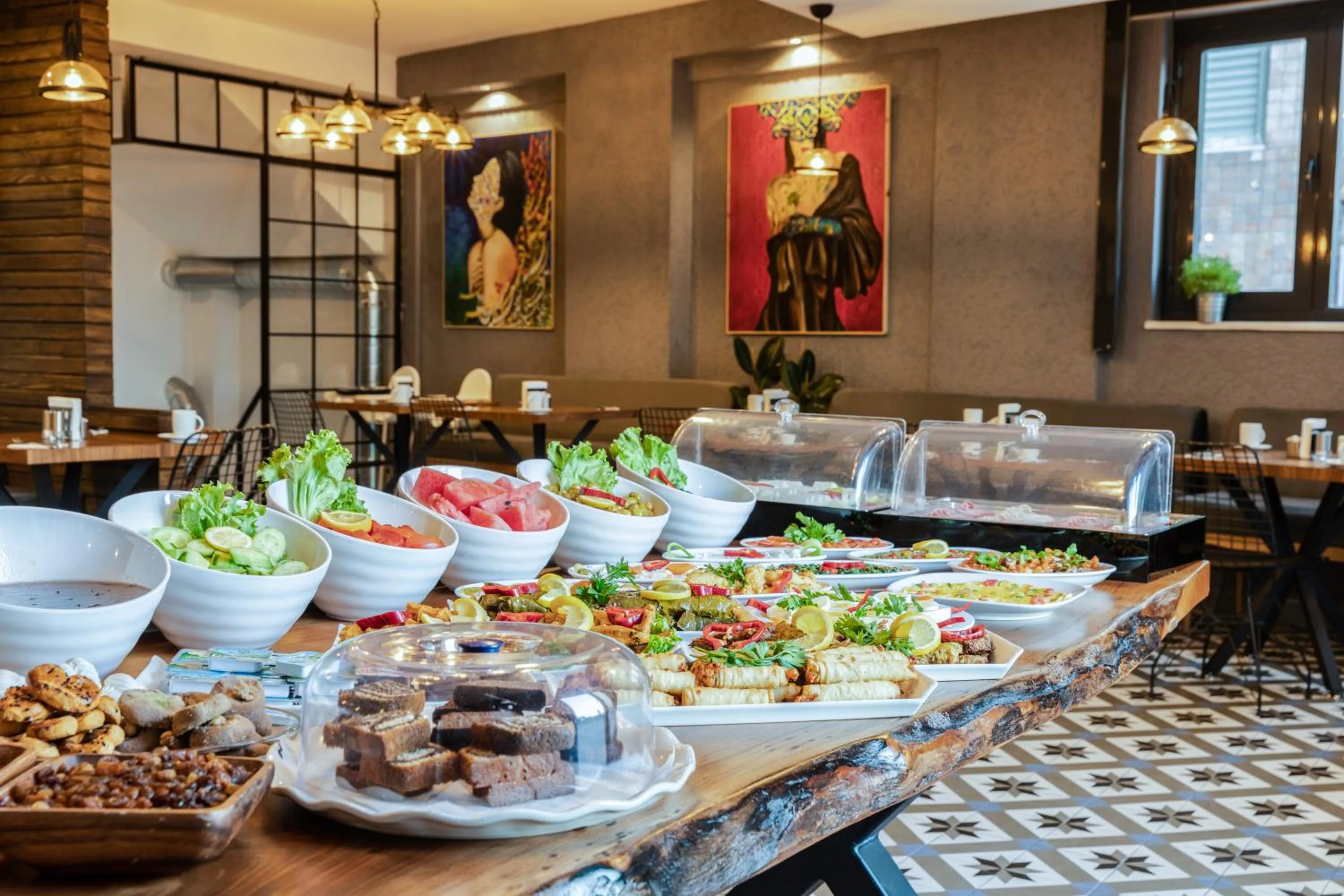 Breakfast in DORUK PALAS HOTEL