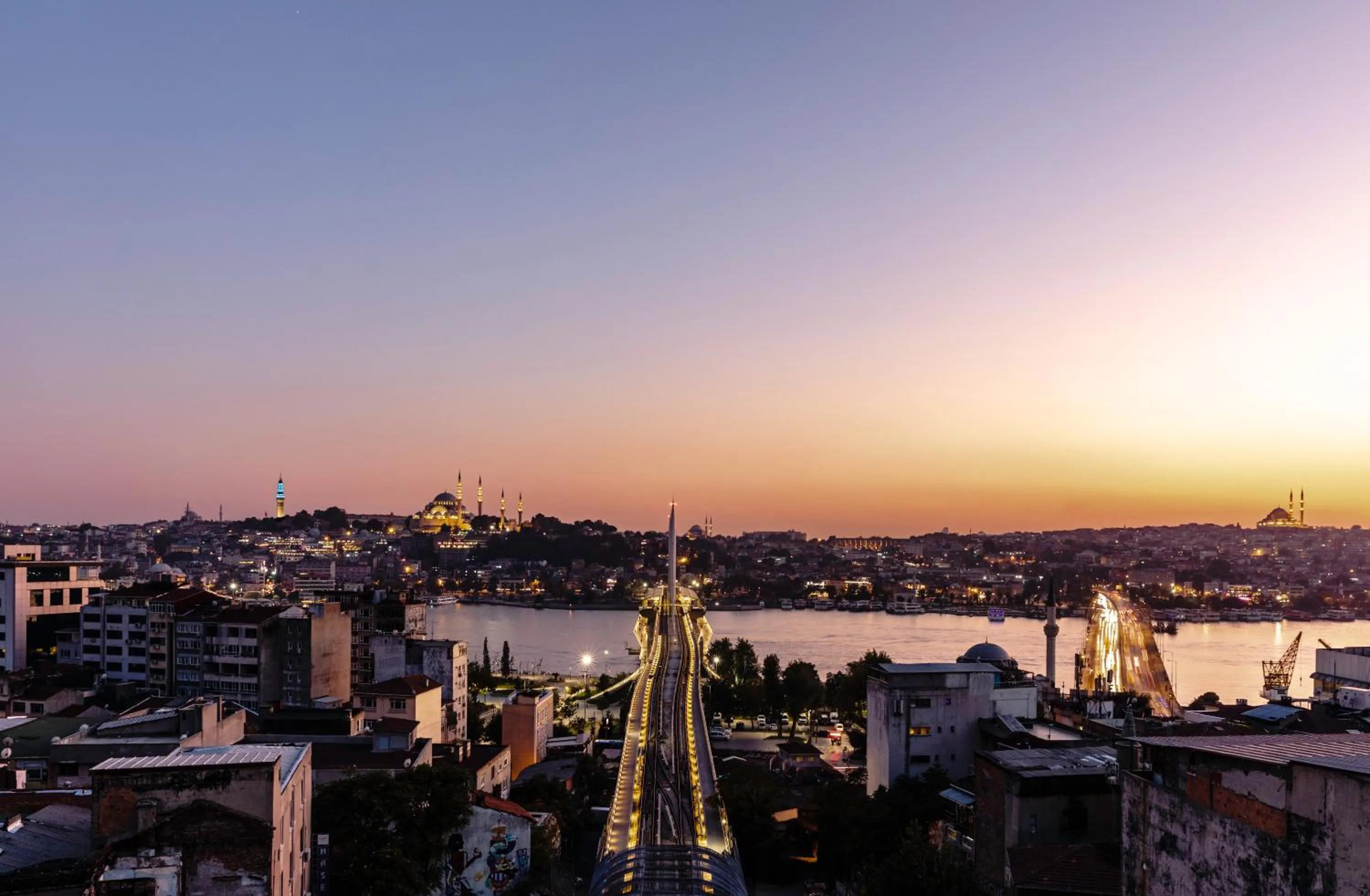 Sunrise in DORUK PALAS HOTEL