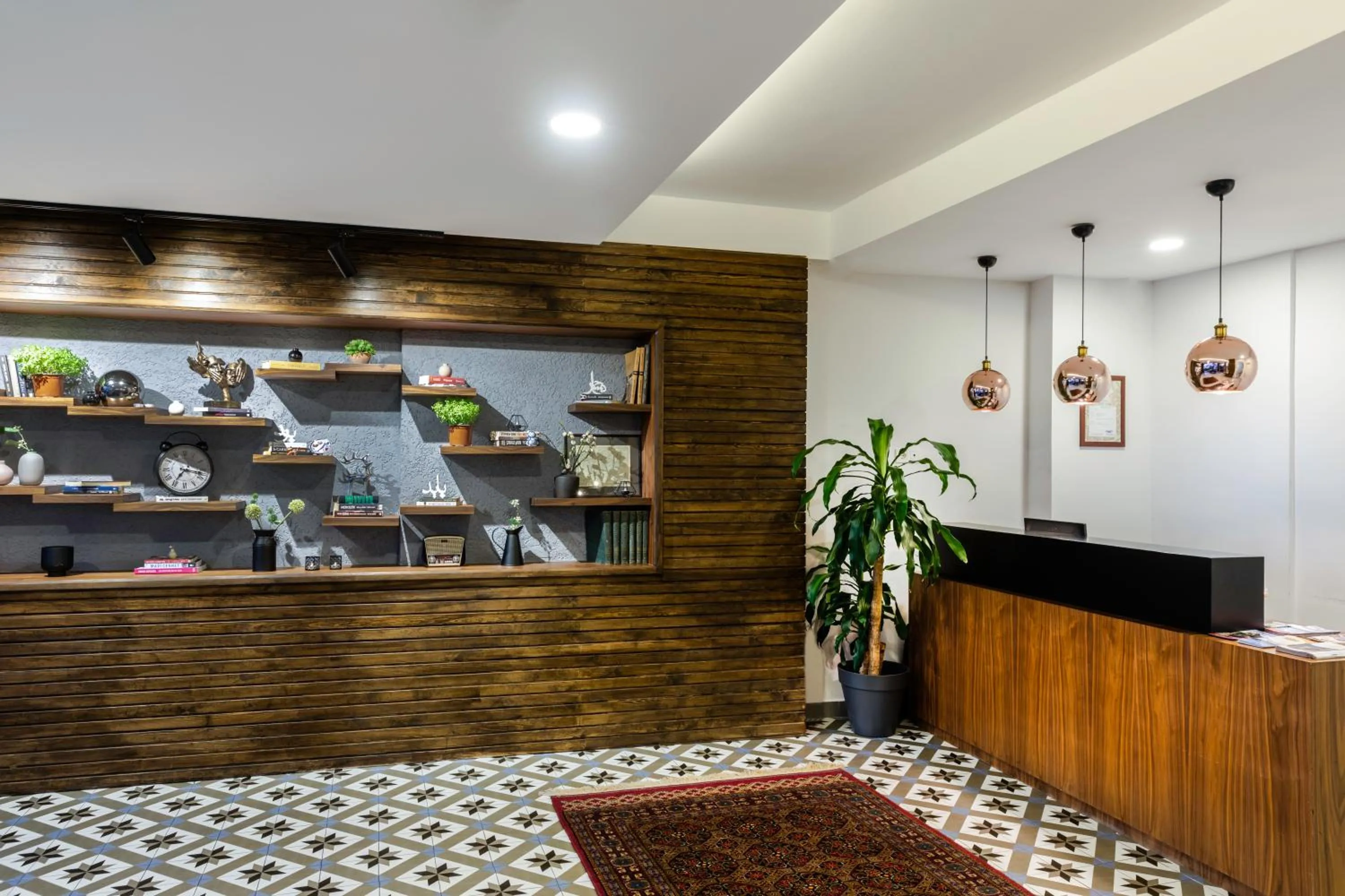 Lobby or reception in DORUK PALAS HOTEL