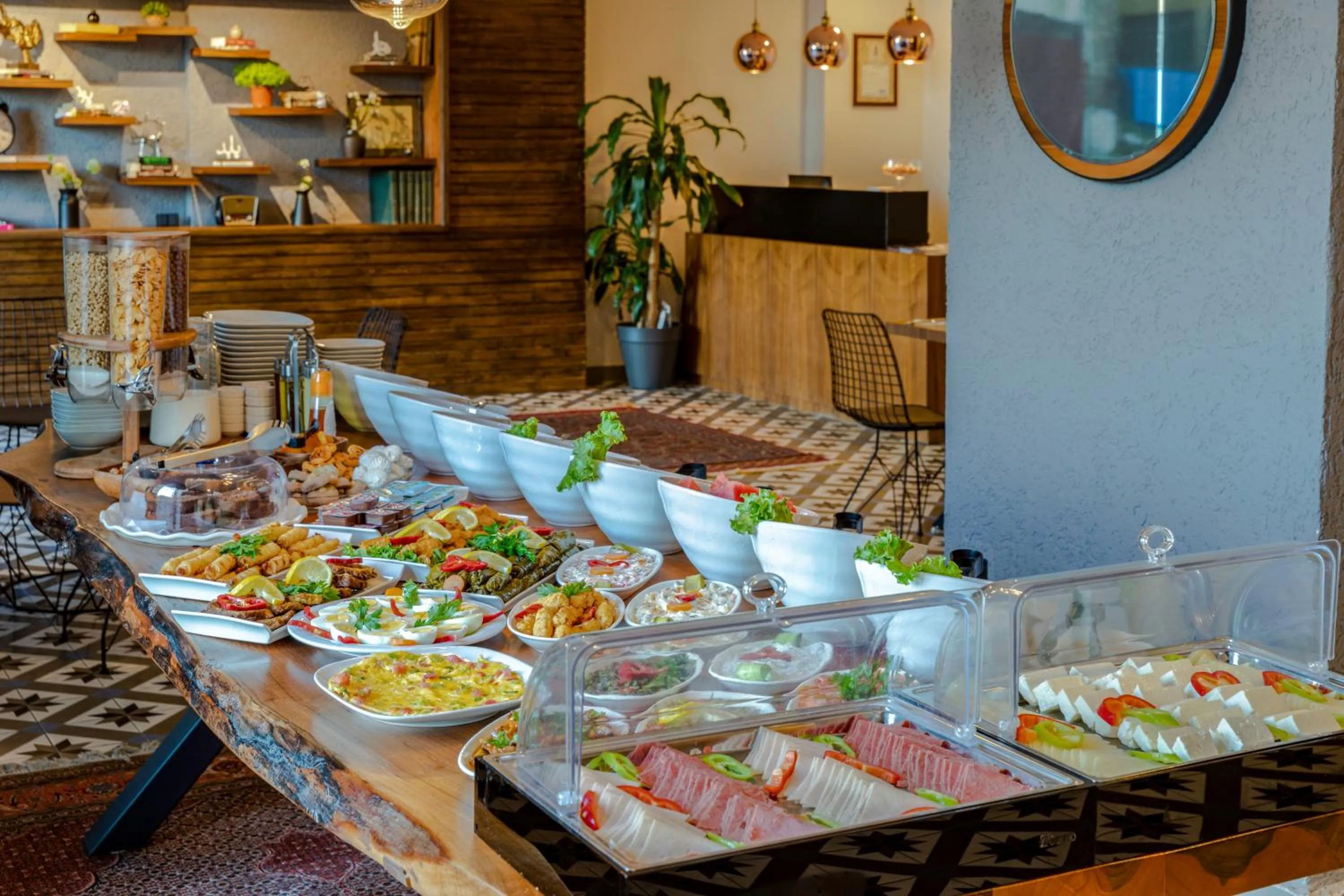 Breakfast in DORUK PALAS HOTEL