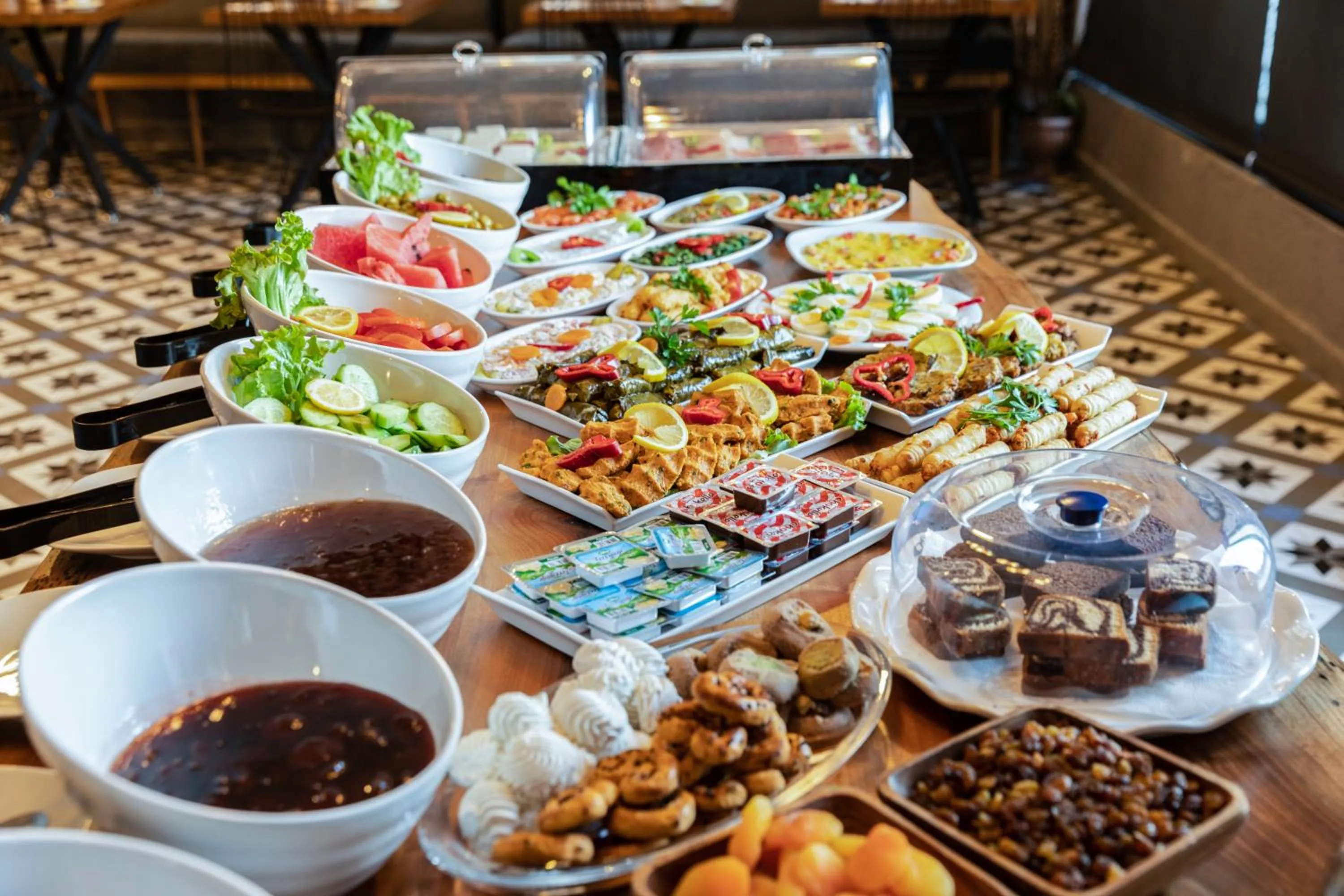 Breakfast in DORUK PALAS HOTEL