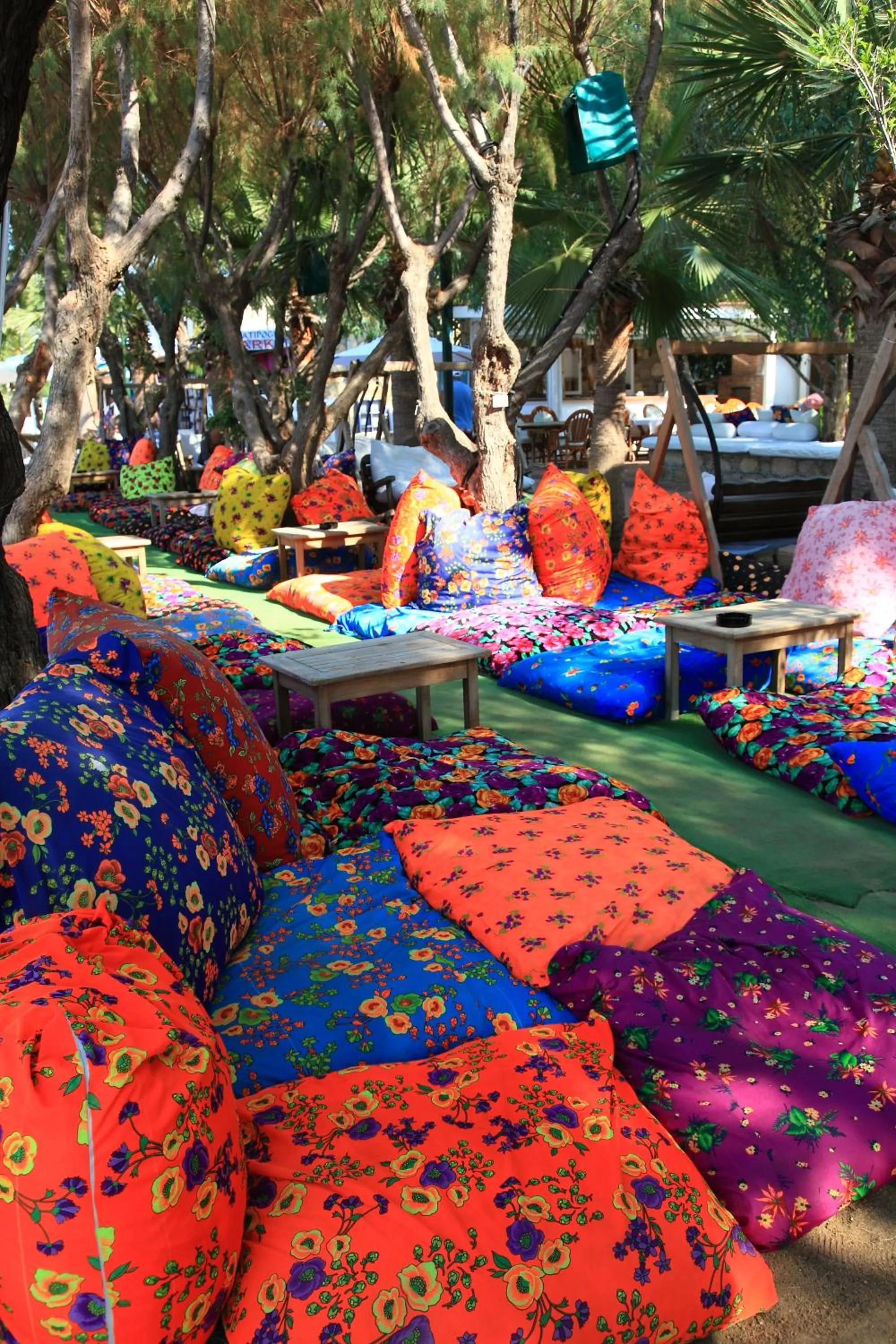 Garden in Okaliptus Otel