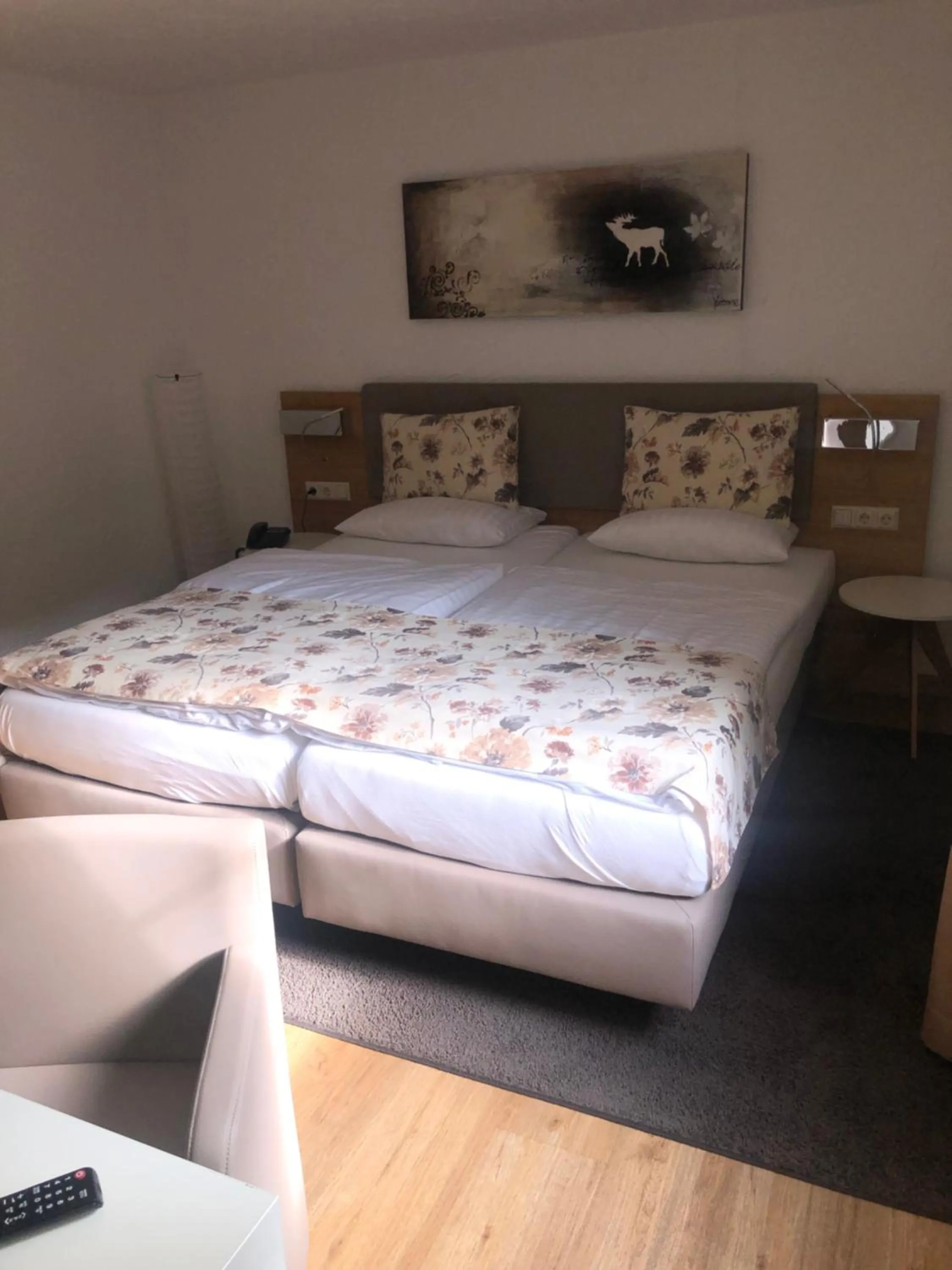 Decorative detail, Bed in Hotel & Gastropark Loemühle