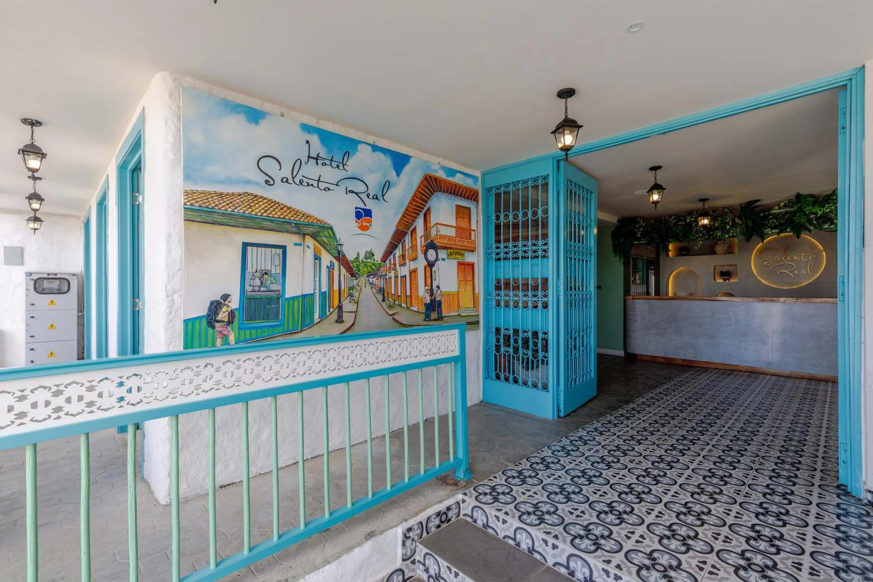 Property building in Hotel Salento Real Eje Cafetero