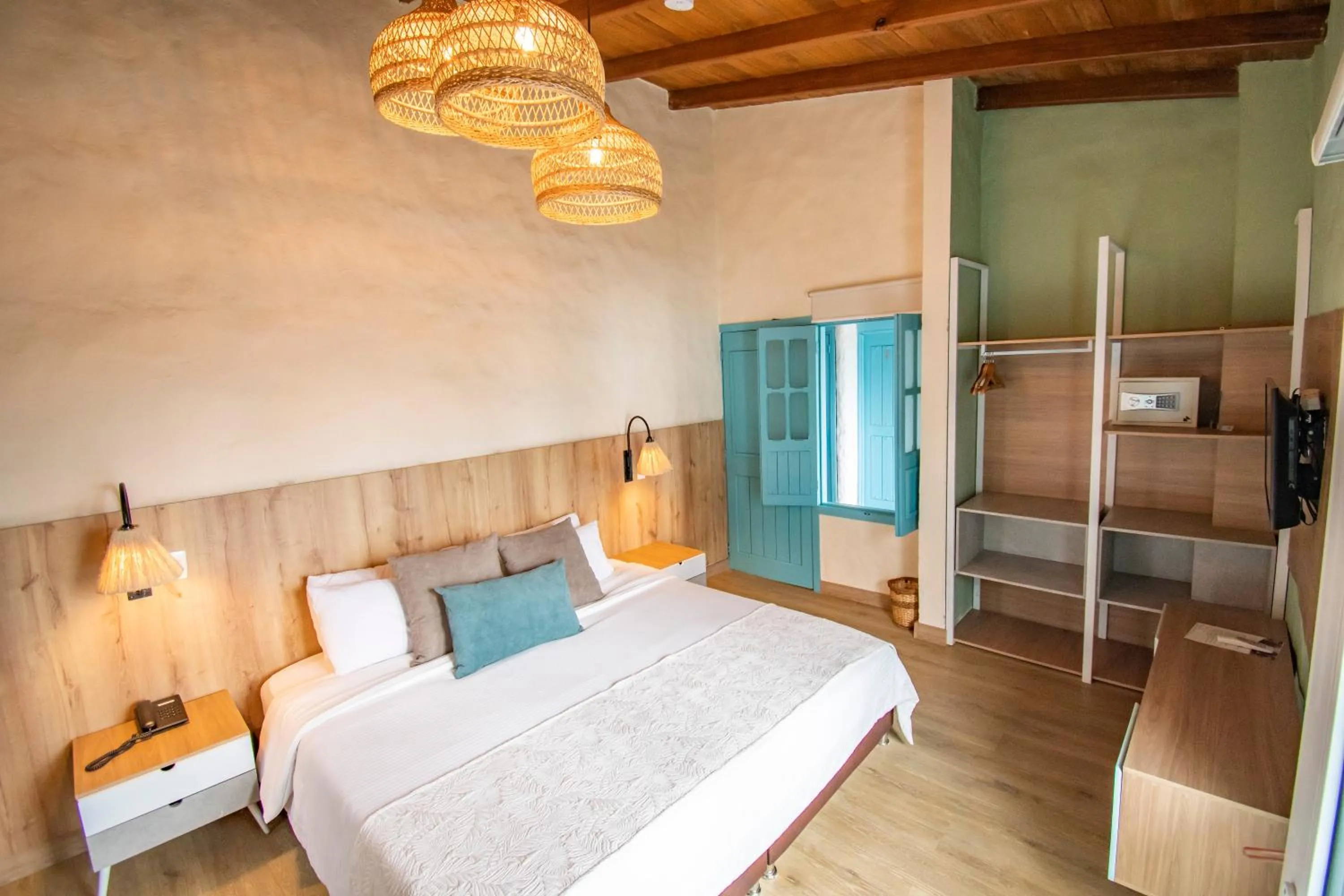 Decorative detail, Bed in Hotel Salento Real Eje Cafetero