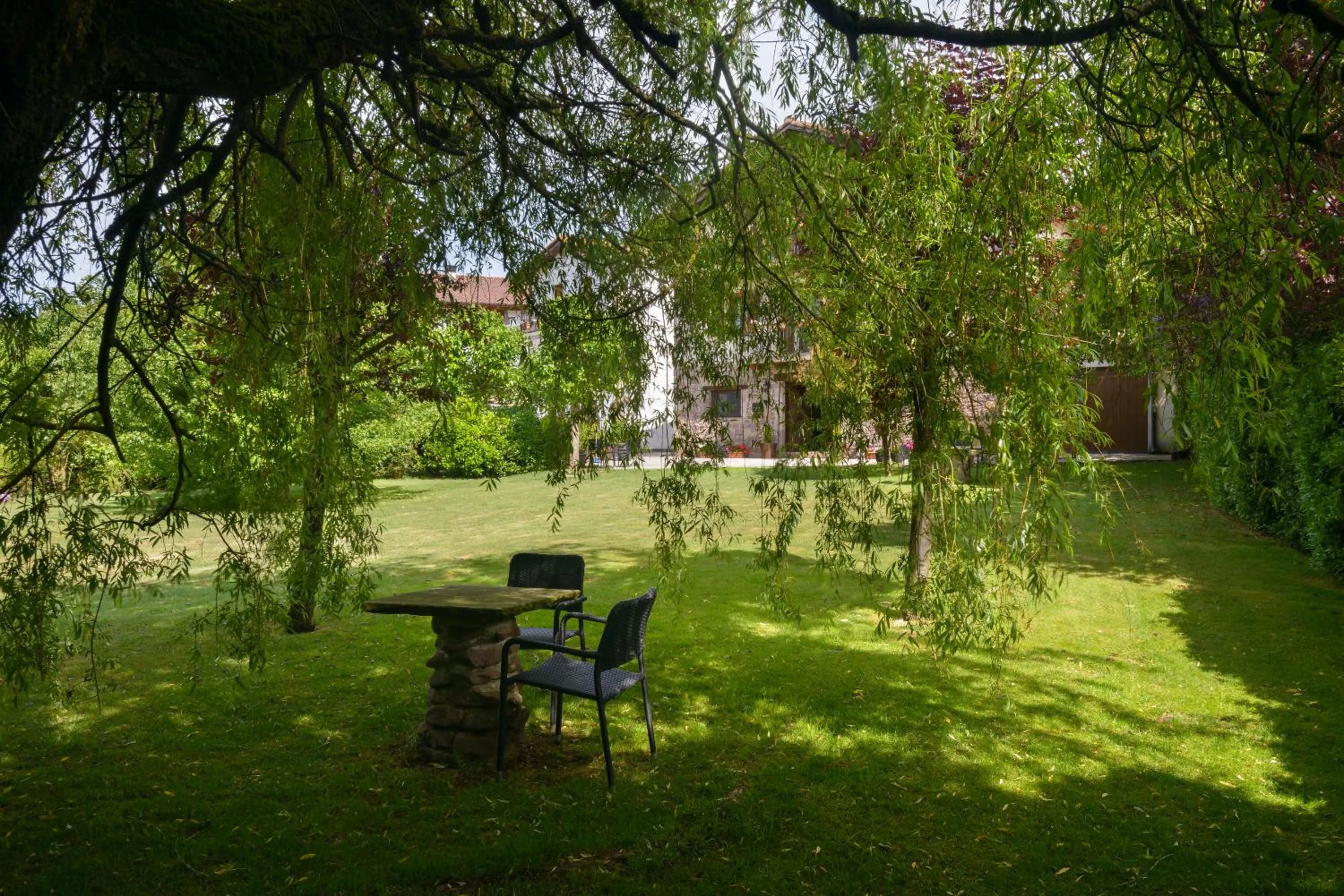 Garden in Hotel Rural Iribarnia