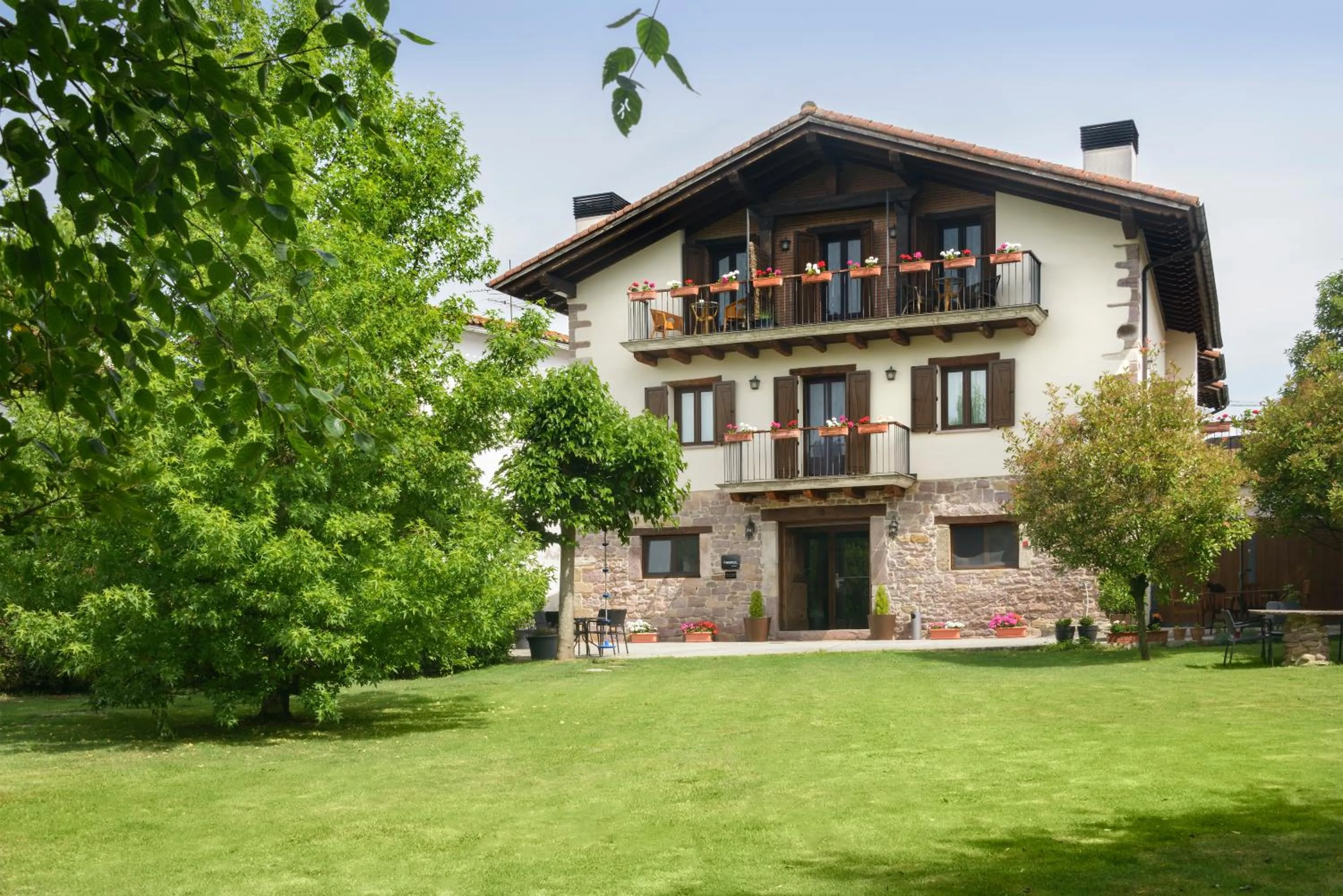 Property building in Hotel Rural Iribarnia